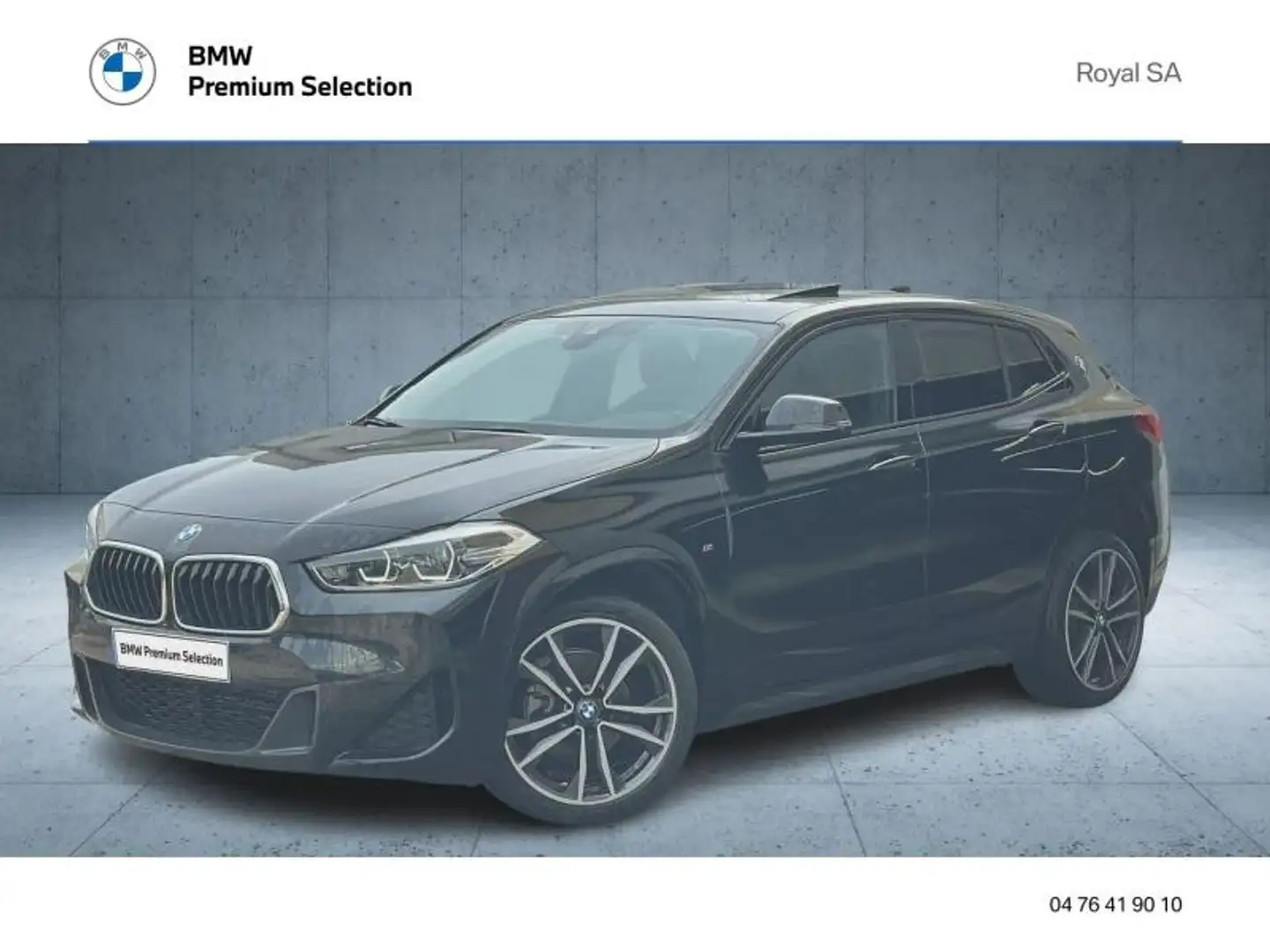 BMW X2 sDrive18dA 150ch M Sport Euro6d-T Noir - 1