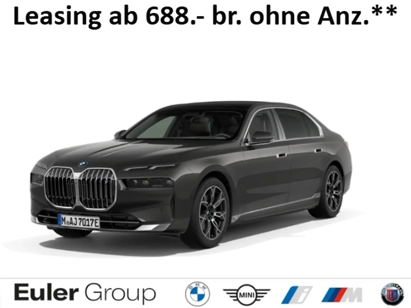 BMW i7 xDrive 60 Pano 20'' Iconic Fond-Entertainment Exce Grau - 1