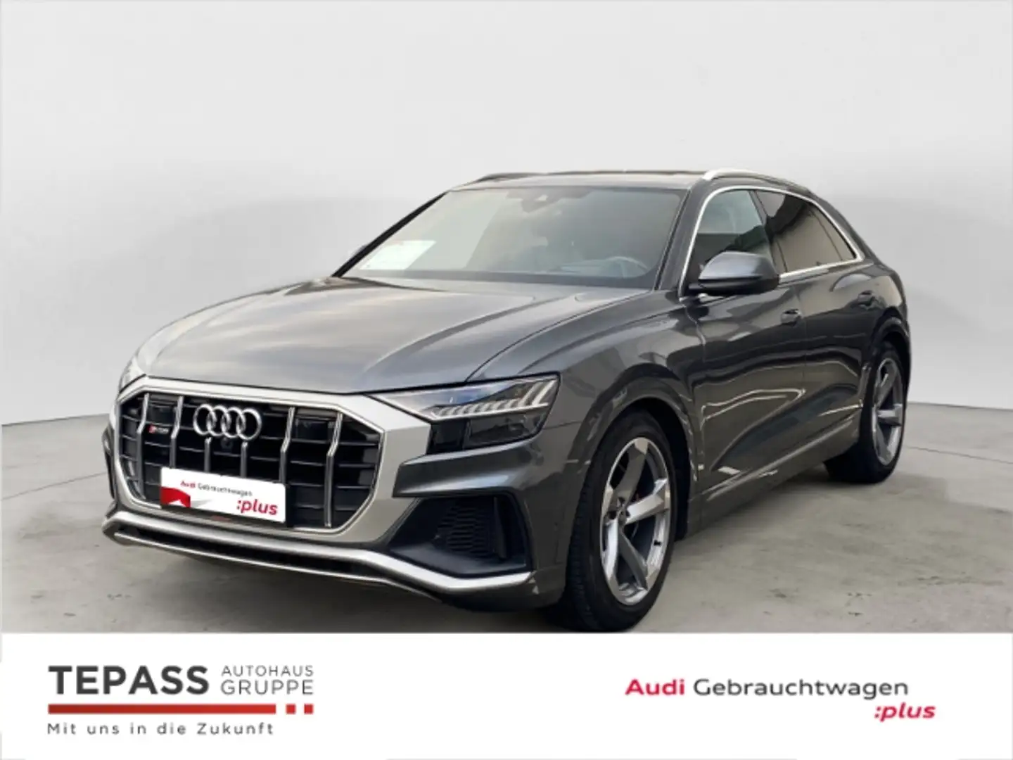 Audi SQ8 4.0 TFSI QUATTRO AHK PANO B&O HUD MATRIX Gris - 1