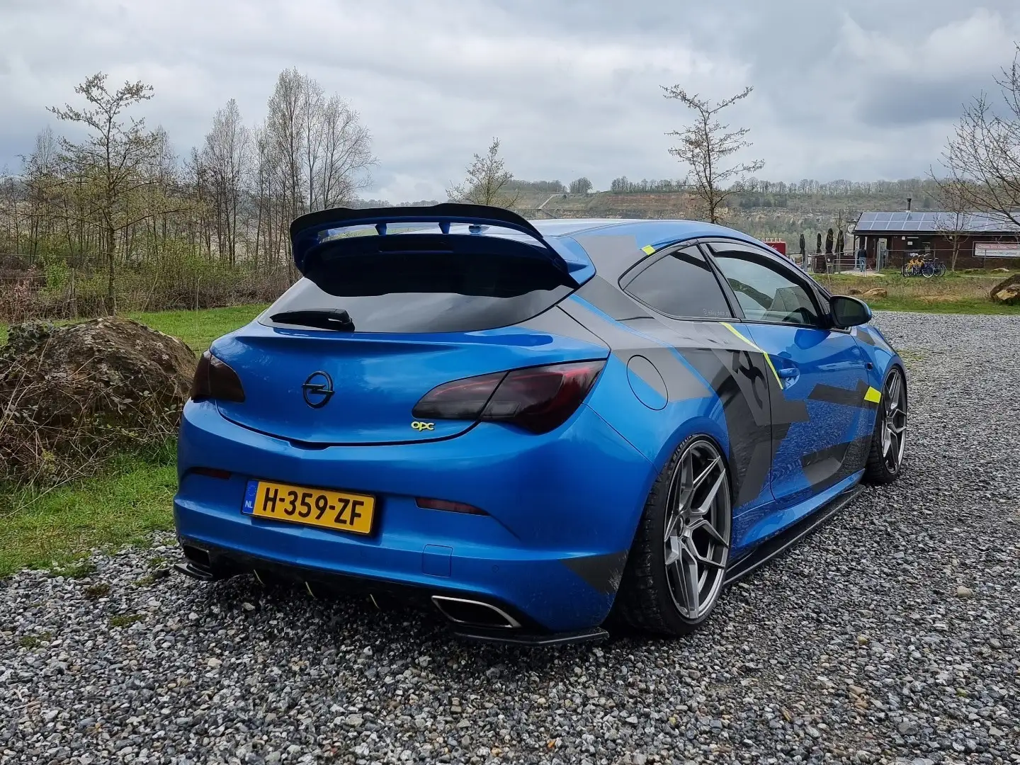 Opel Astra 2.0 Turbo OPC Blauw - 2