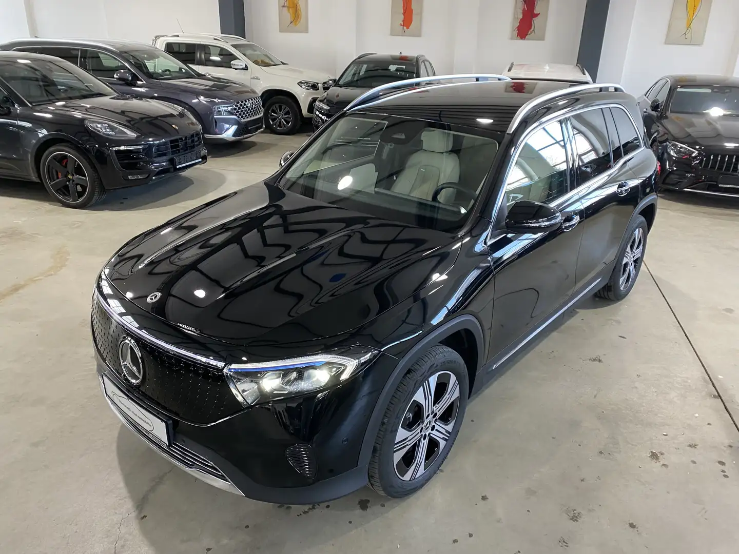 Mercedes-Benz EQB 350 4 M ProgAdvanced+ AIR DIS AHK 360 BUR Negro - 2