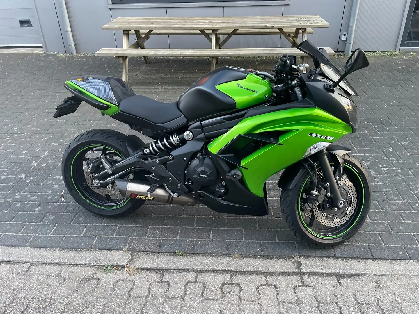 Kawasaki ER - 6 F ER-6F ABS staat op A Groen - 1