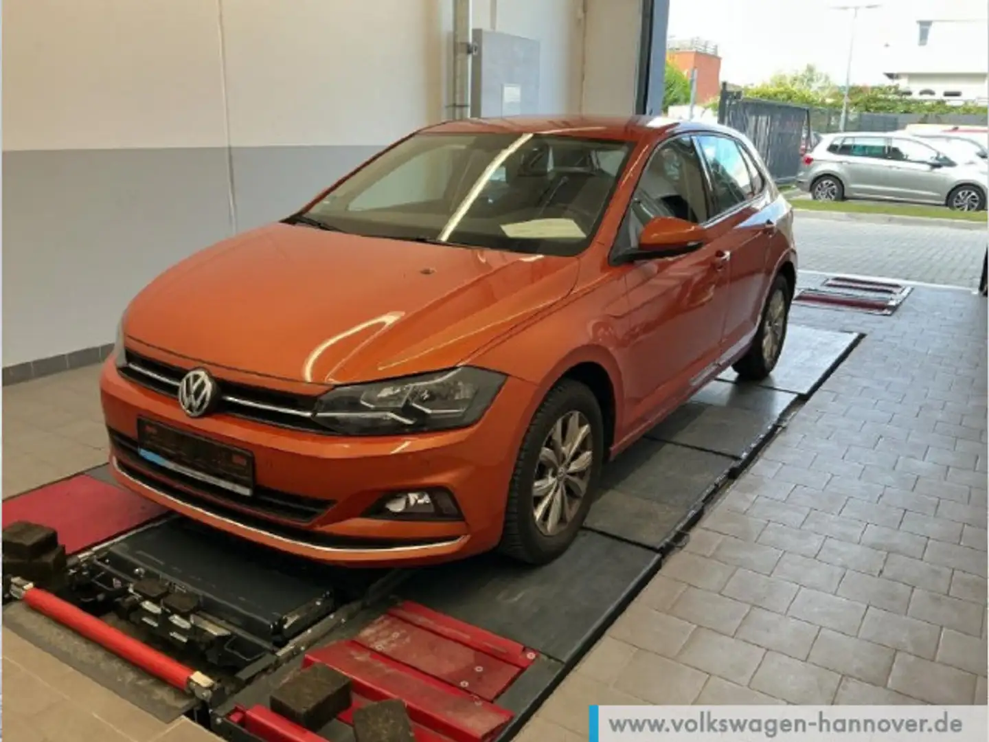 Volkswagen Polo 1.0 TSI DSG Highline PDC ACC Klima Orange - 2