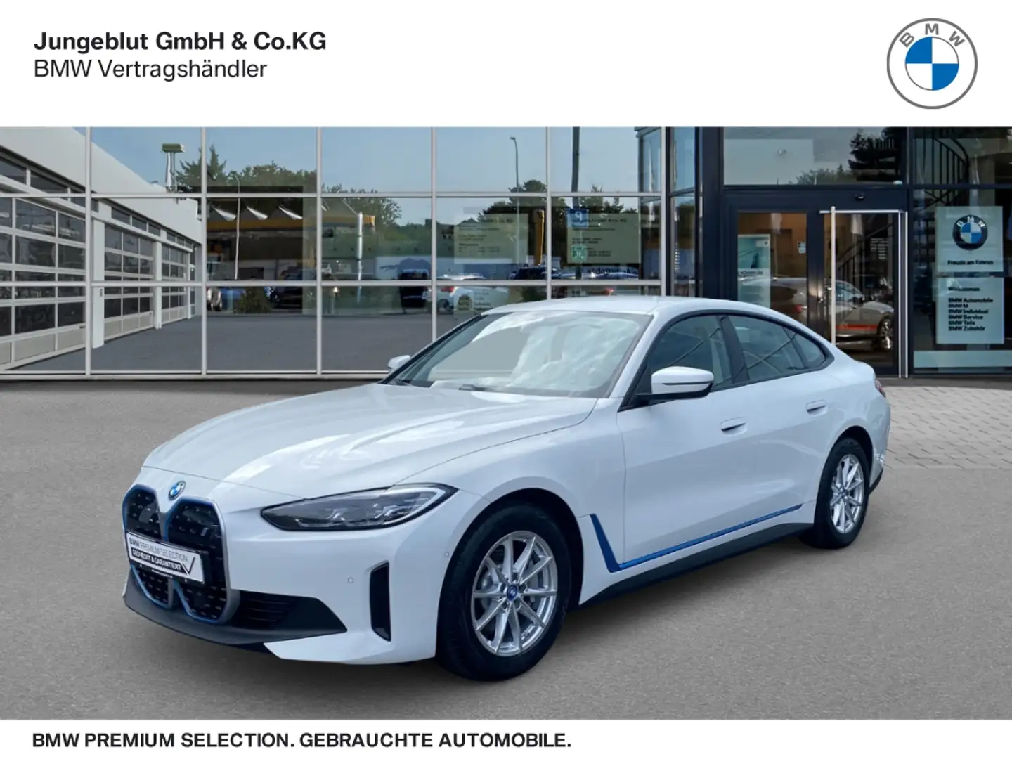 BMW i4 eDrive40 Gran Coupe LiveCockpit+/DAB/Parkassist Weiß - 1