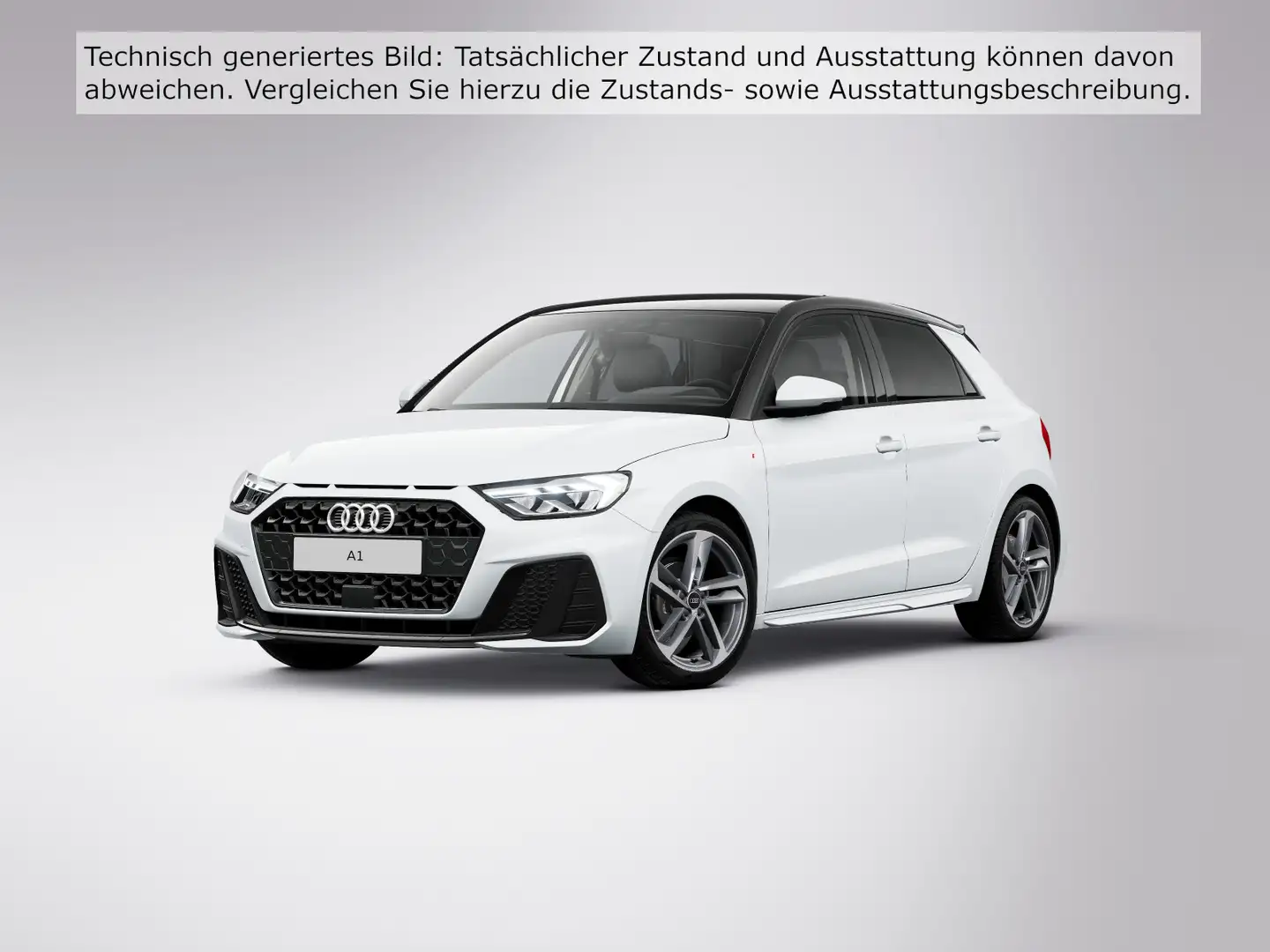 Audi A1 S line 25 TFSI S tr. Weiß - 2