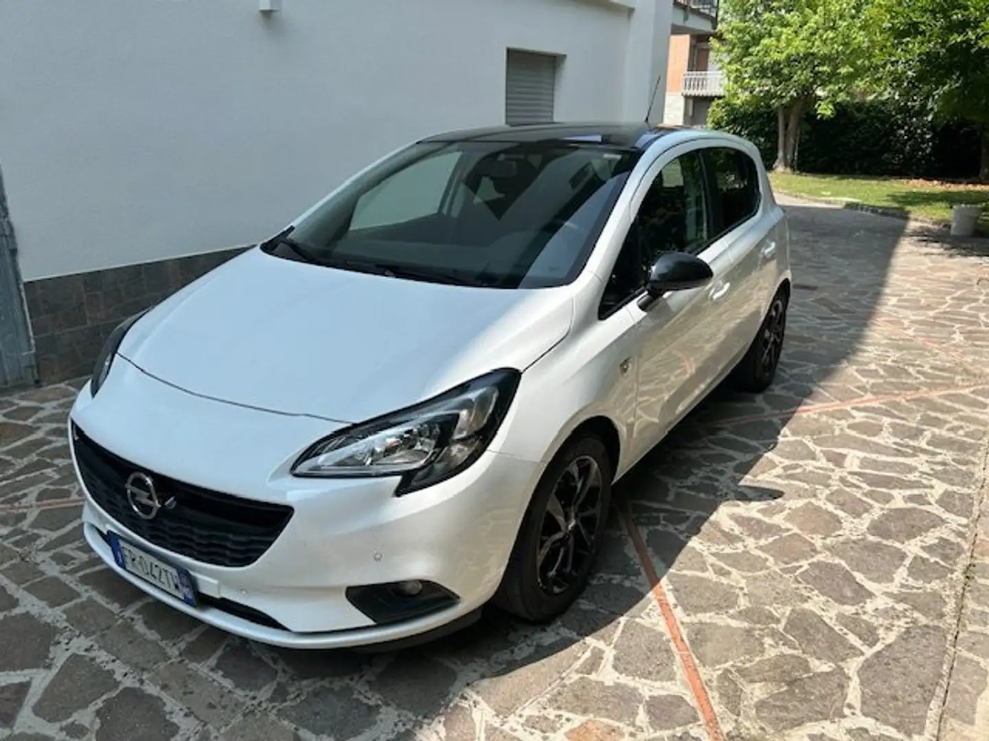 Opel Corsa Corsa V 2015 3p 1.2 Black Edition my18.5 Bianco - 1