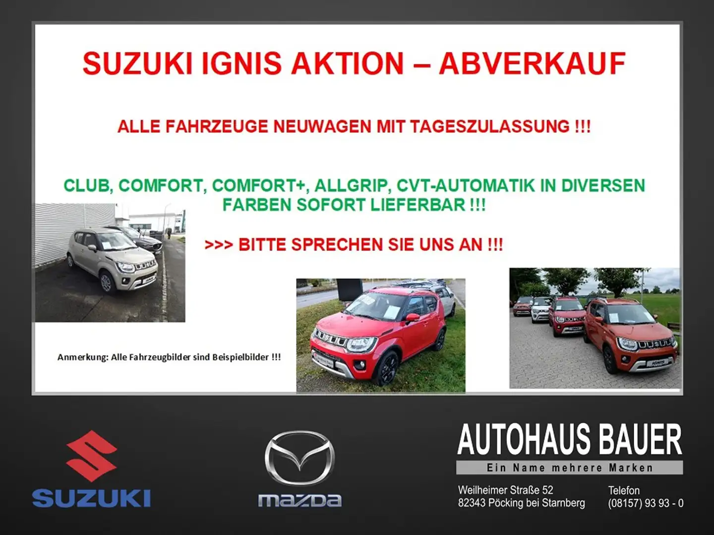 Suzuki Ignis 1.2 5D M/T COMFORT+ ALLGRIP HYBRID SOFORT Wit - 1