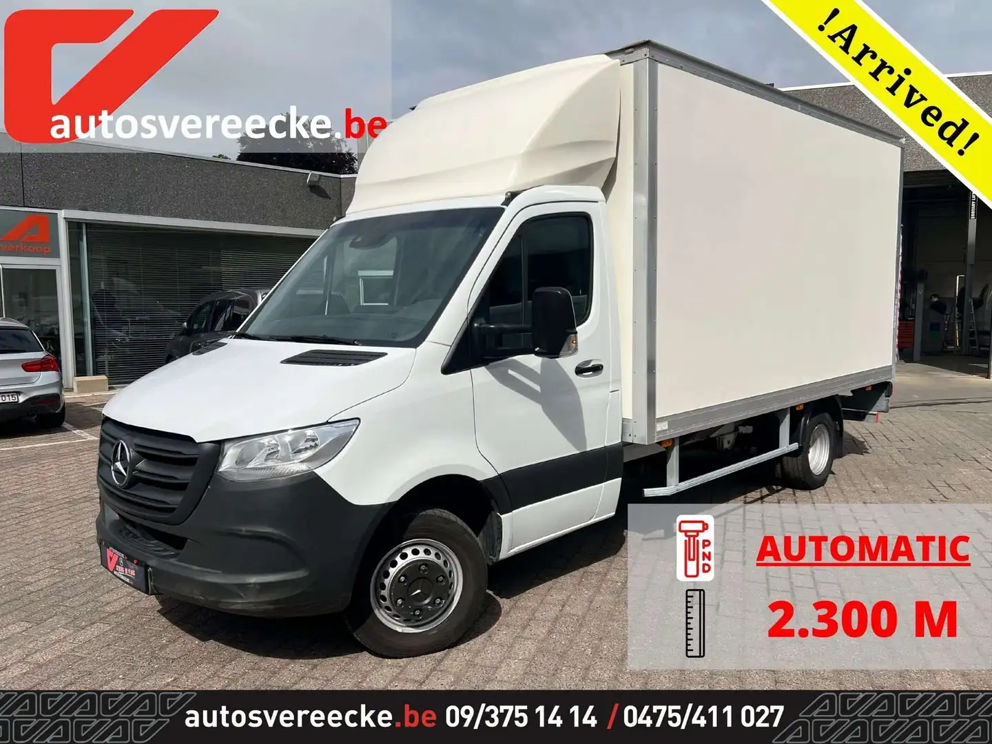 Mercedes-Benz Sprinter 515 KAST+LIFT + SPOILER (35.250ex) 2.300M Blanc - 1