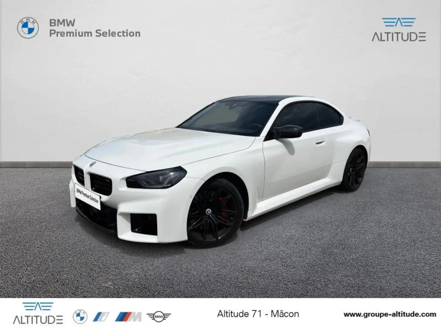 BMW M2 3.0i 460ch BVAS8 Blanc - 1