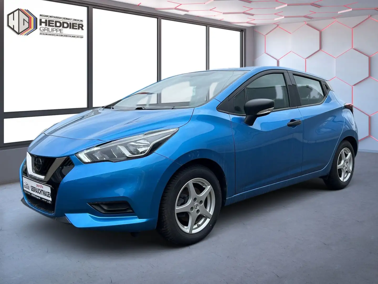 Nissan Micra Visia Plus *KLIMA*BLUETOOTH* Синій - 1
