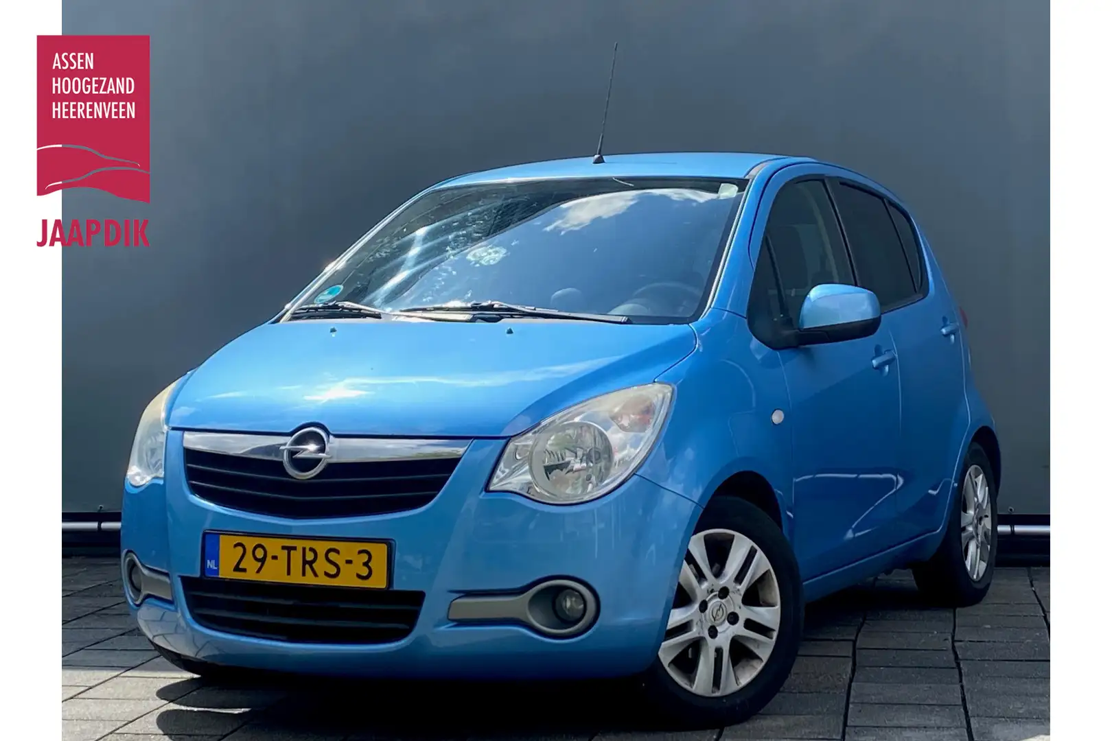 Opel Agila BWJ 2012 | 1.0 68PK Edition | AIRCO | PRIVACY GLAS Blauw - 1