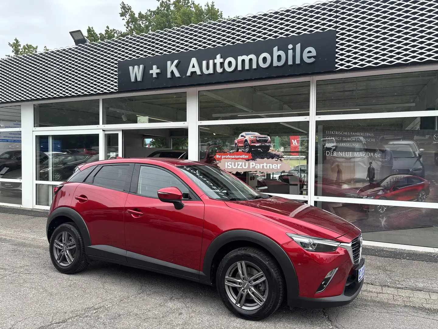 Mazda CX-3 L SKYACTIV-G 121 FWD 6GS EXCLUSIVE NAV ALLWETTER Rot - 1