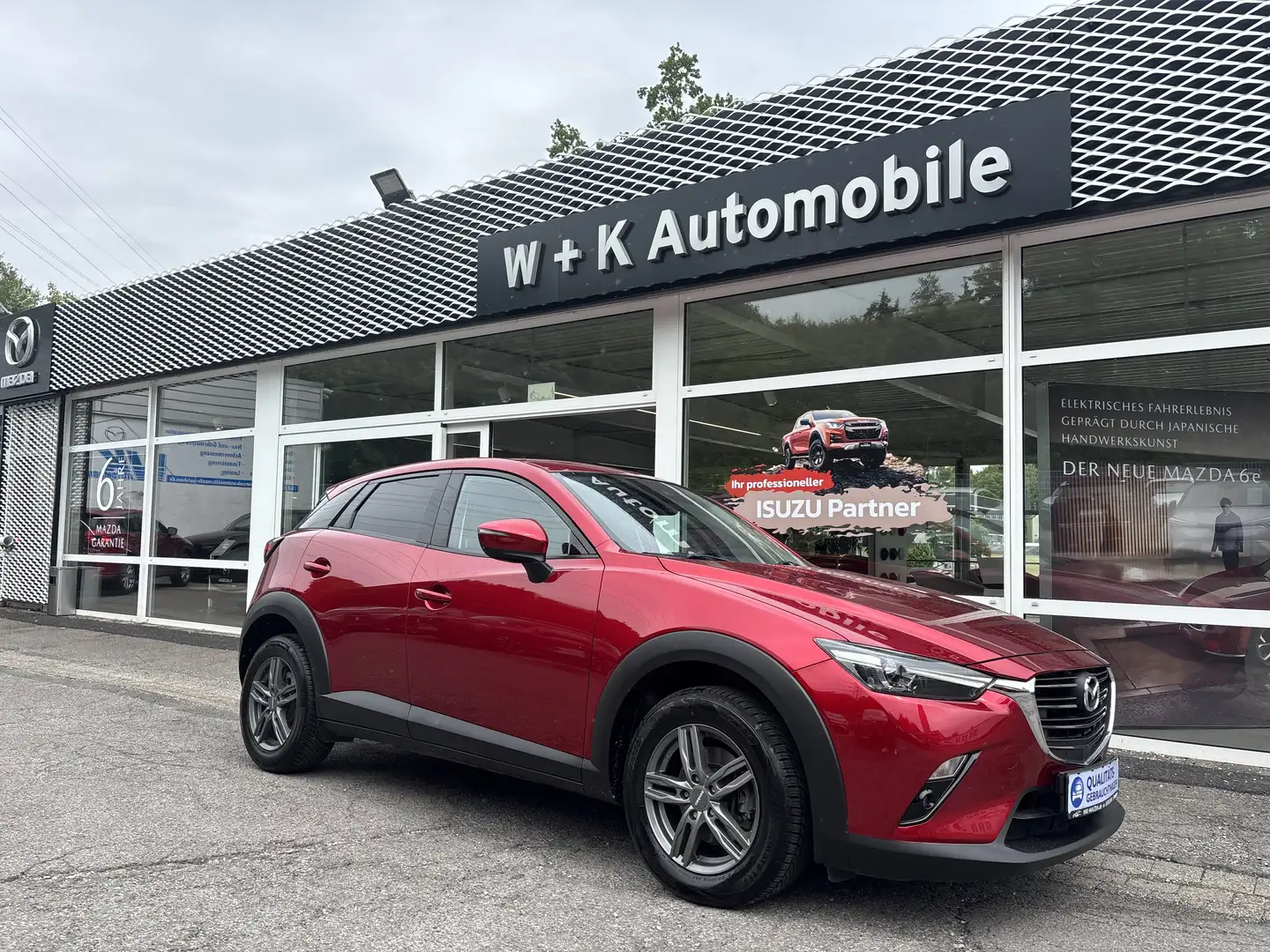 Mazda CX-3 L SKYACTIV-G 121 FWD 6GS EXCLUSIVE NAV ALLWETTER Rot - 2