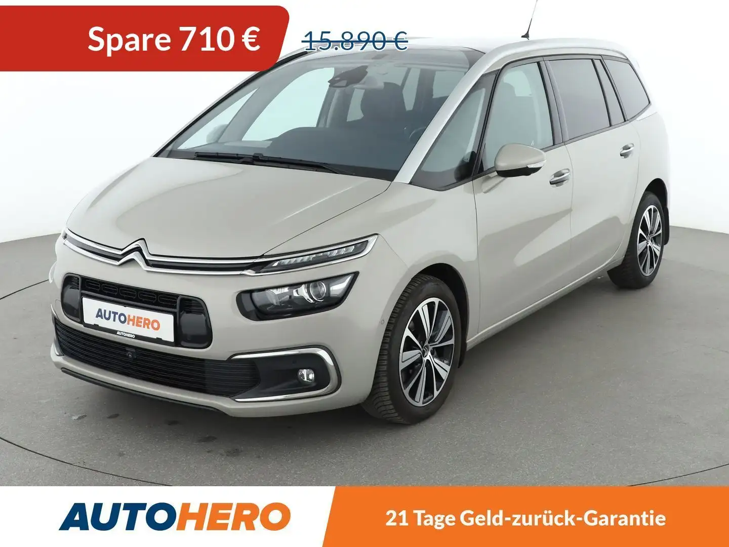 Citroen Grand C4 Picasso 1.6 THP Shine Żółty - 1