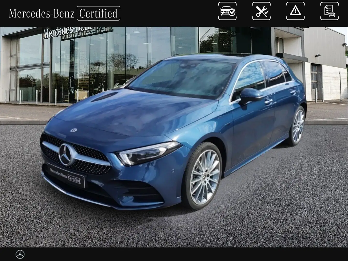 Mercedes-Benz A 250 e - AMG LINE - Garantie 2 ans - *519€/mois Blau - 1
