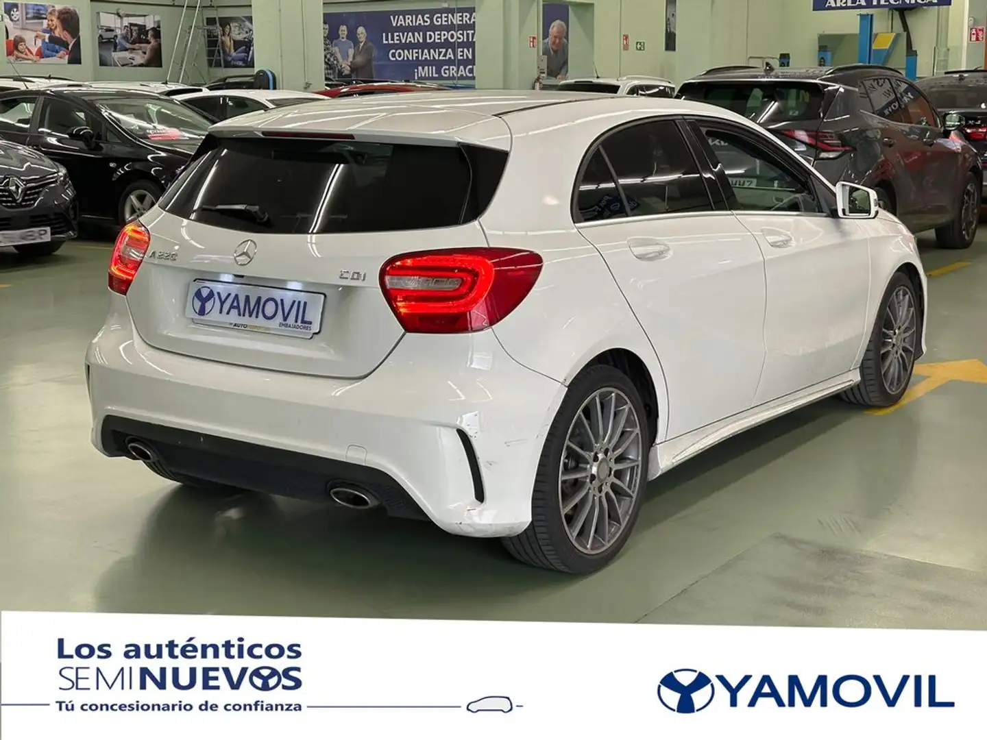 Mercedes-Benz A 220 220CDI BE AMG Line 7G-DCT Blanco - 2