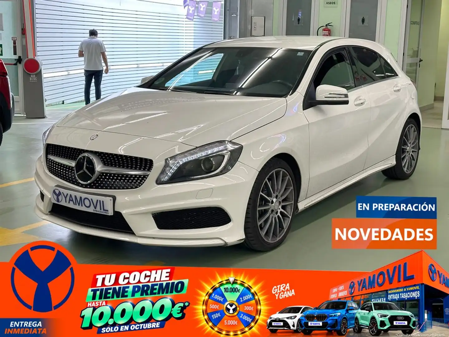Mercedes-Benz A 220 220CDI BE AMG Line 7G-DCT Blanco - 1