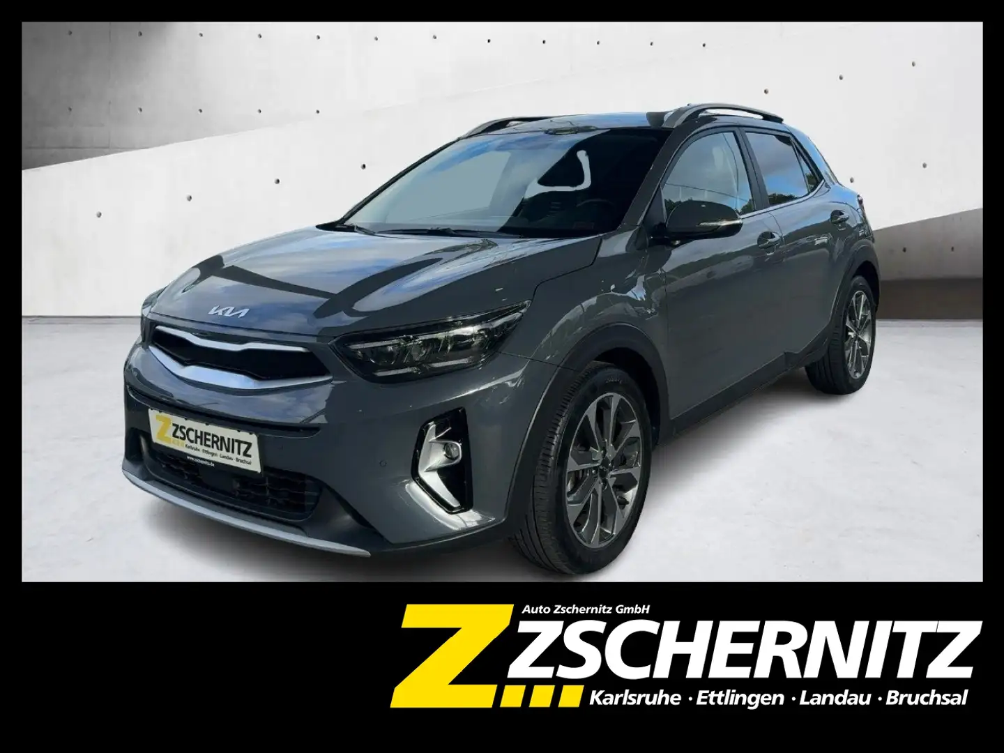 Kia Stonic 1.0 T-GDI Spirit LED*SHZ*Fernlichtass. Gris - 1