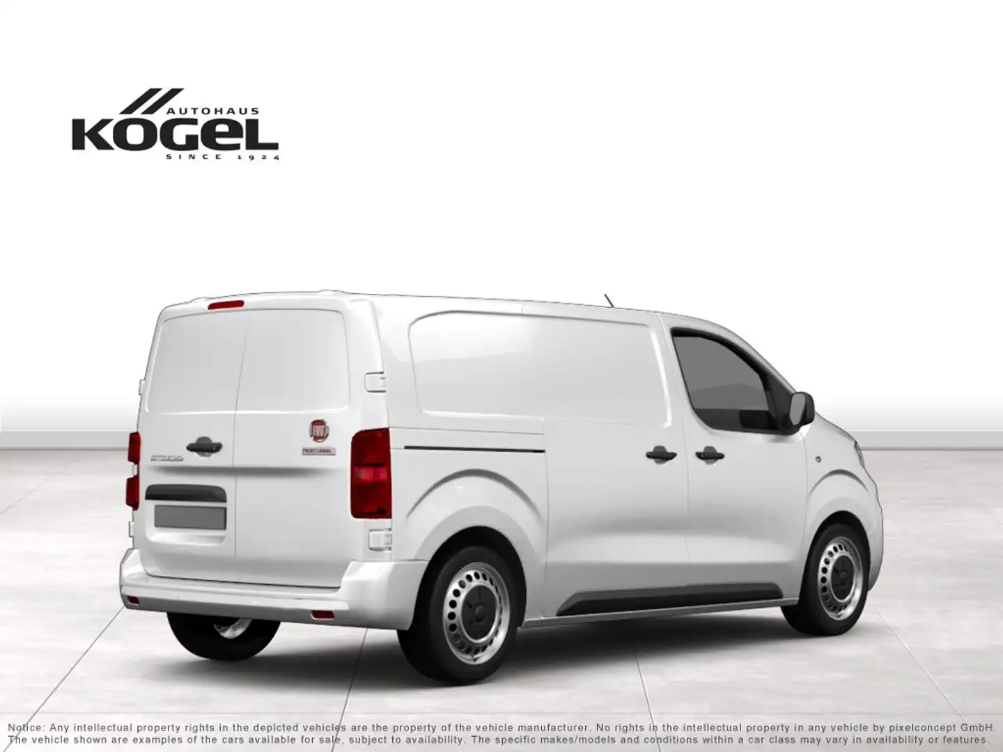 Fiat Scudo  Elektro Kastenwagen L2 75kWh 136 PS Weiß - 2