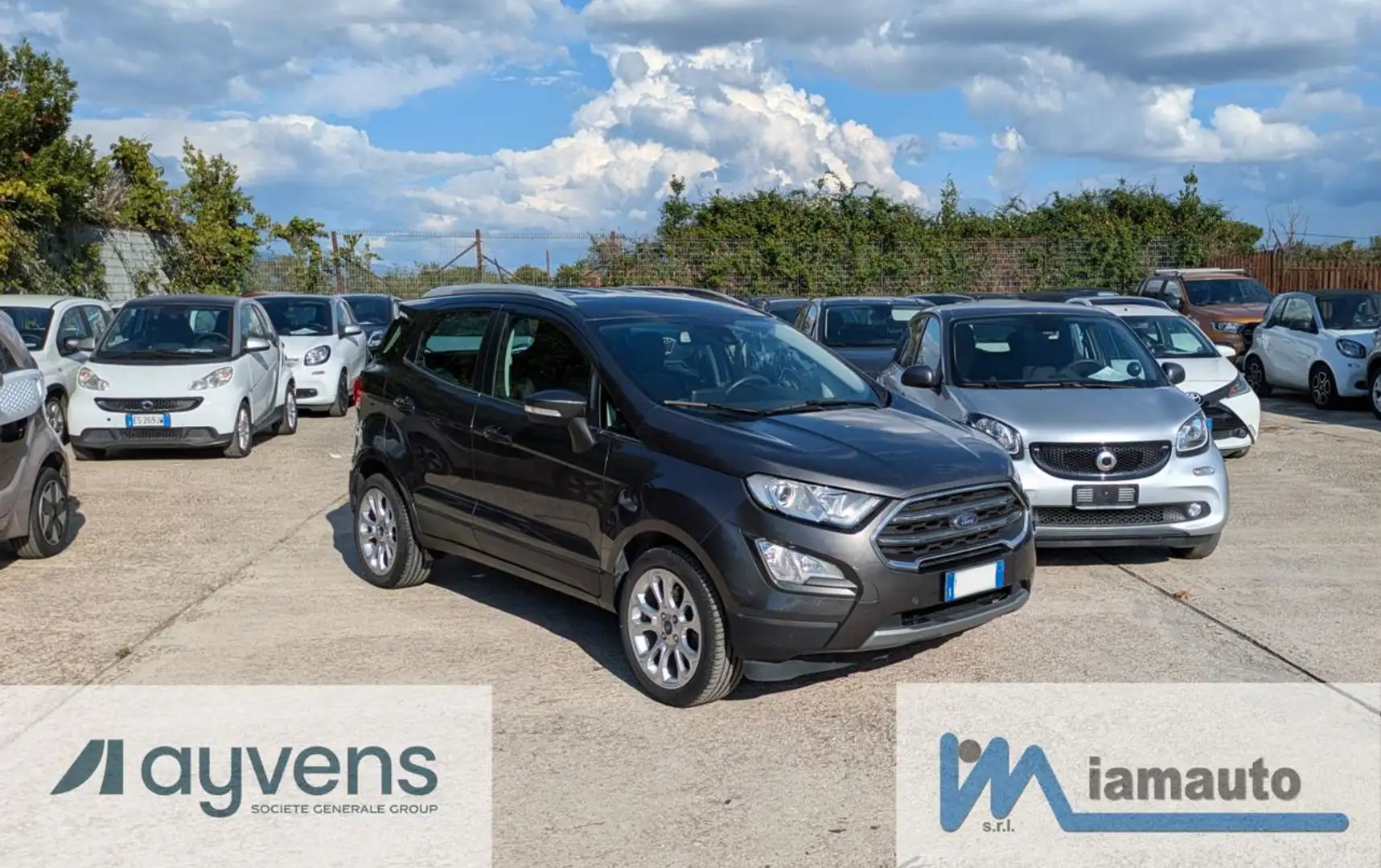 Ford EcoSport TITANIUM 1.0cc 125cv ANDROID/CARPLAY CRUISE CONTR. Gris - 1