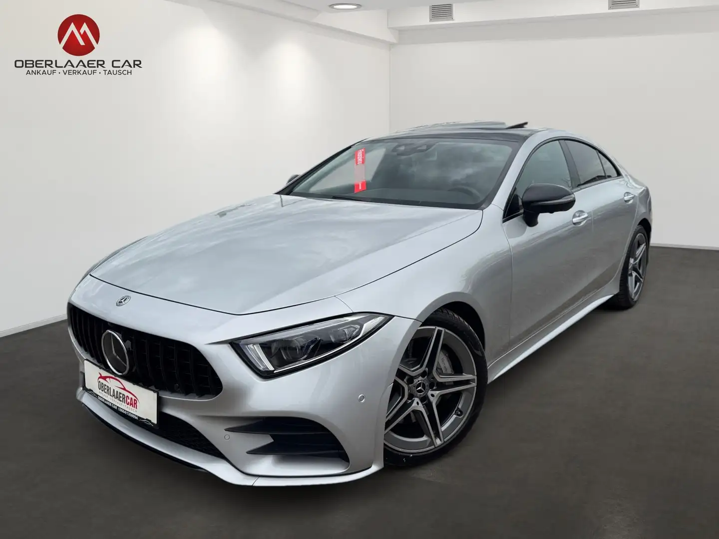 Mercedes-Benz CLS 350 d AMG-Line Aut. | Schiebedach | AMG53 Optik | Gris - 1