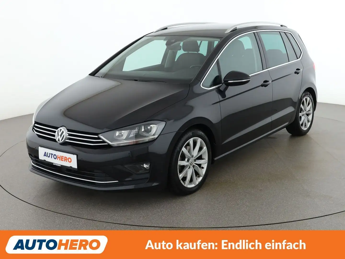 Volkswagen Golf Sportsvan 2.0 TDI Highline BlueMotion Tech Schwarz - 1