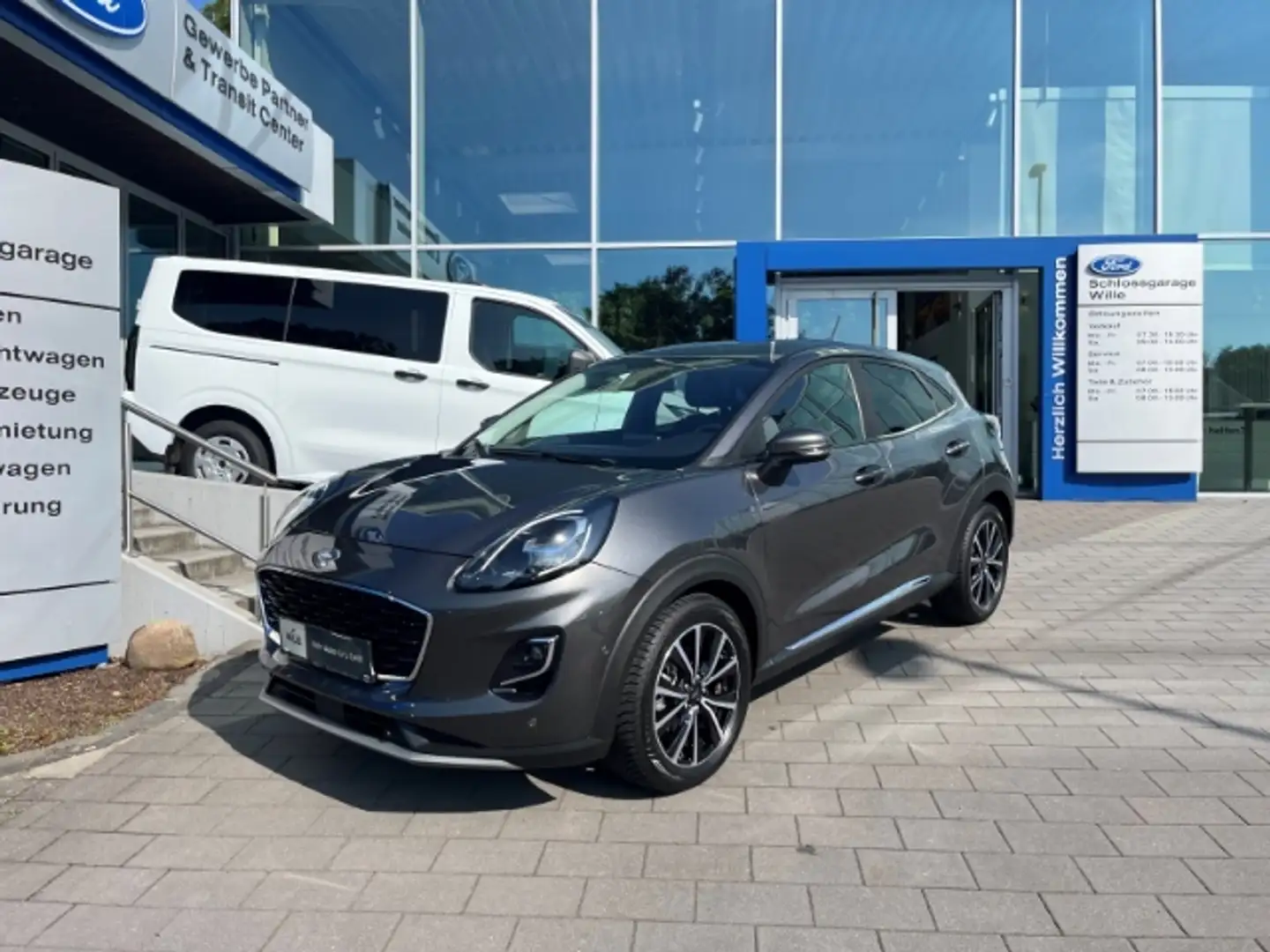 Ford Puma Titanium Navi Fahrerassistenz-+Winter-Paket ! MHEV Grau - 2
