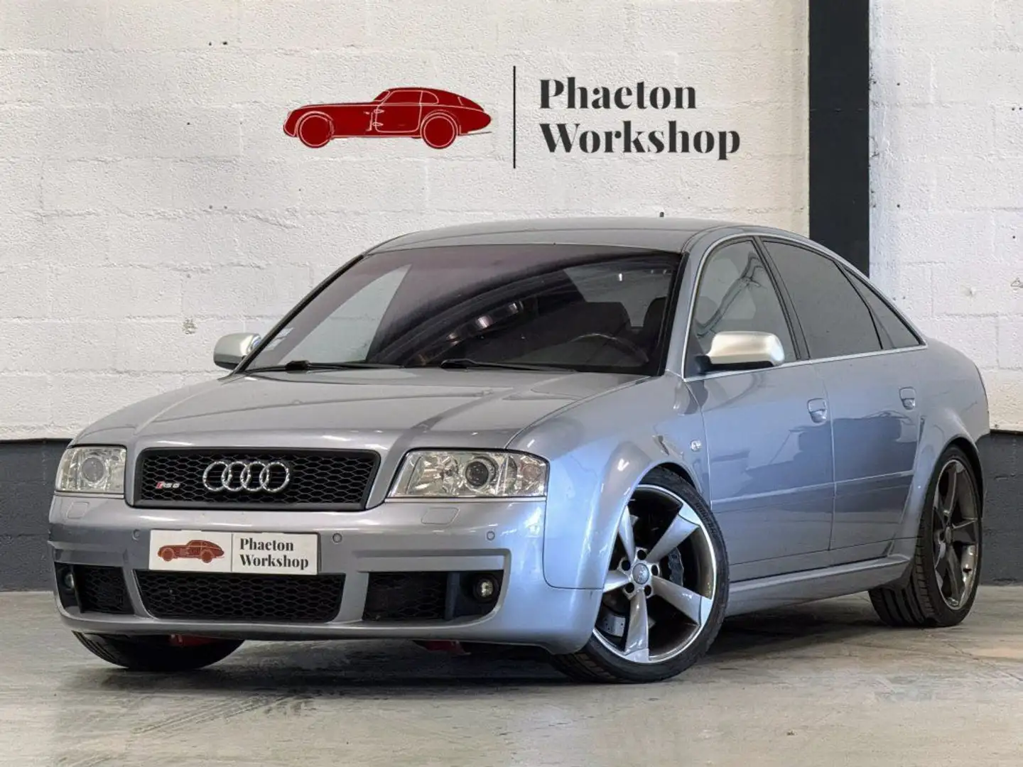 Audi RS6 4.2 QUATTRO TIPTRONIC BERLINE C5 - Boite Auto et Turbos neuf - Ligne full tube Inox Grijs - 1