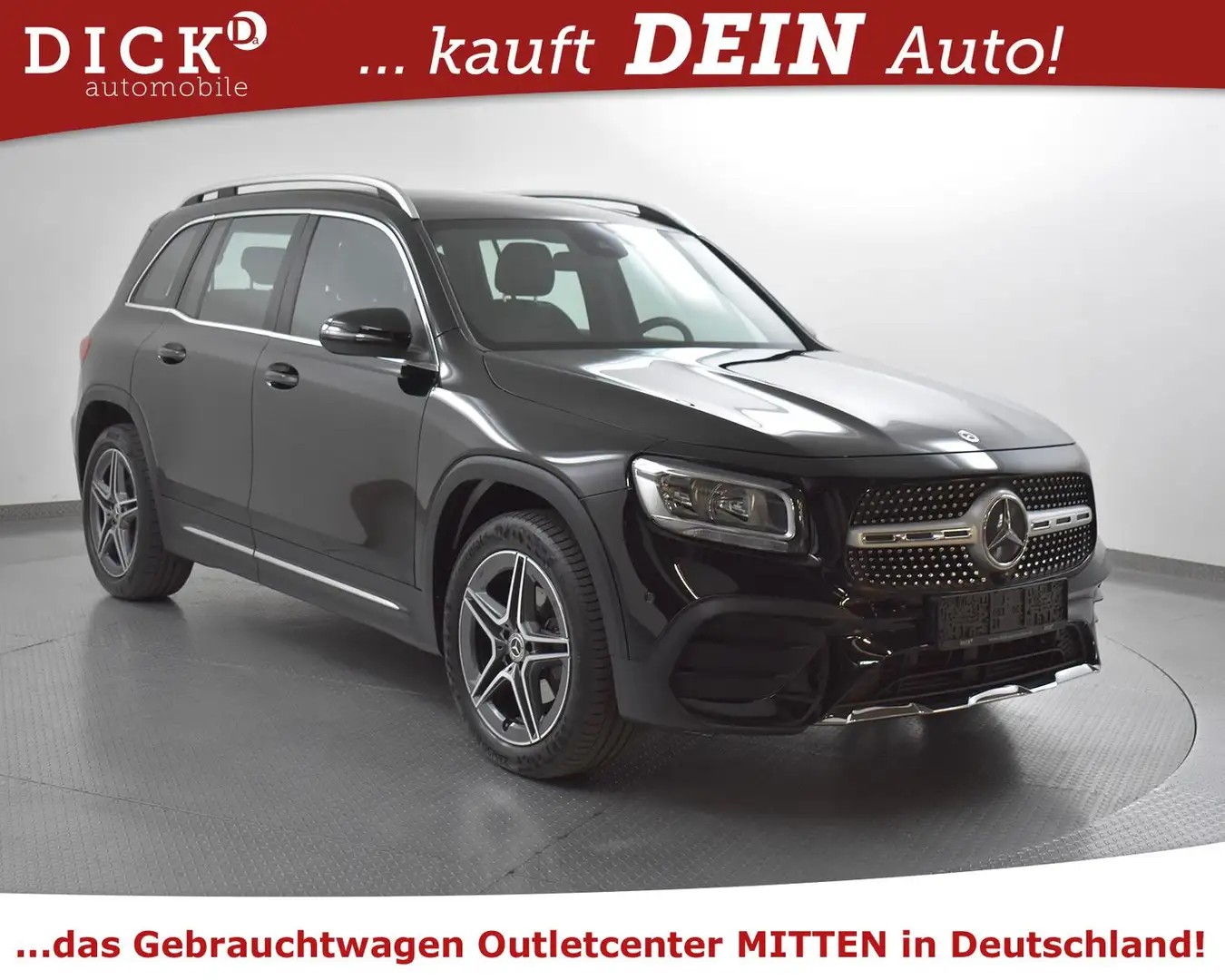 Mercedes-Benz GLB 180 d 8G 2X AMG Line STNDHZ+TEMP+PARK+DAB+19" Černá - 1