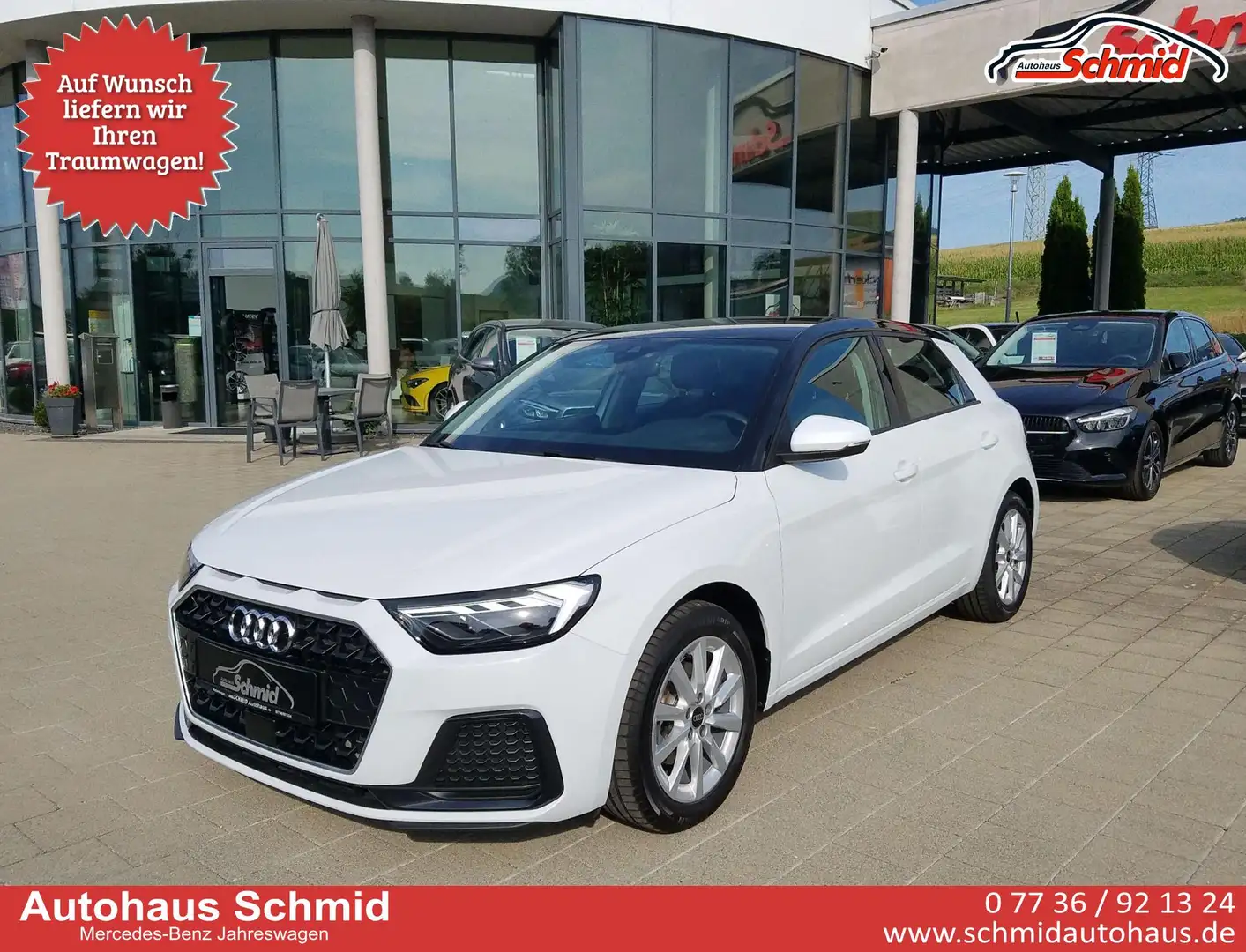 Audi A1 30 TFSI Advanced S-tronic LED Scheinw., 81 kW (... Wit - 1