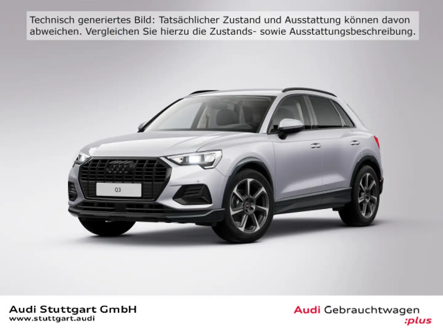Audi Q3 advanced 35 TFSI S tronic Silber - 1