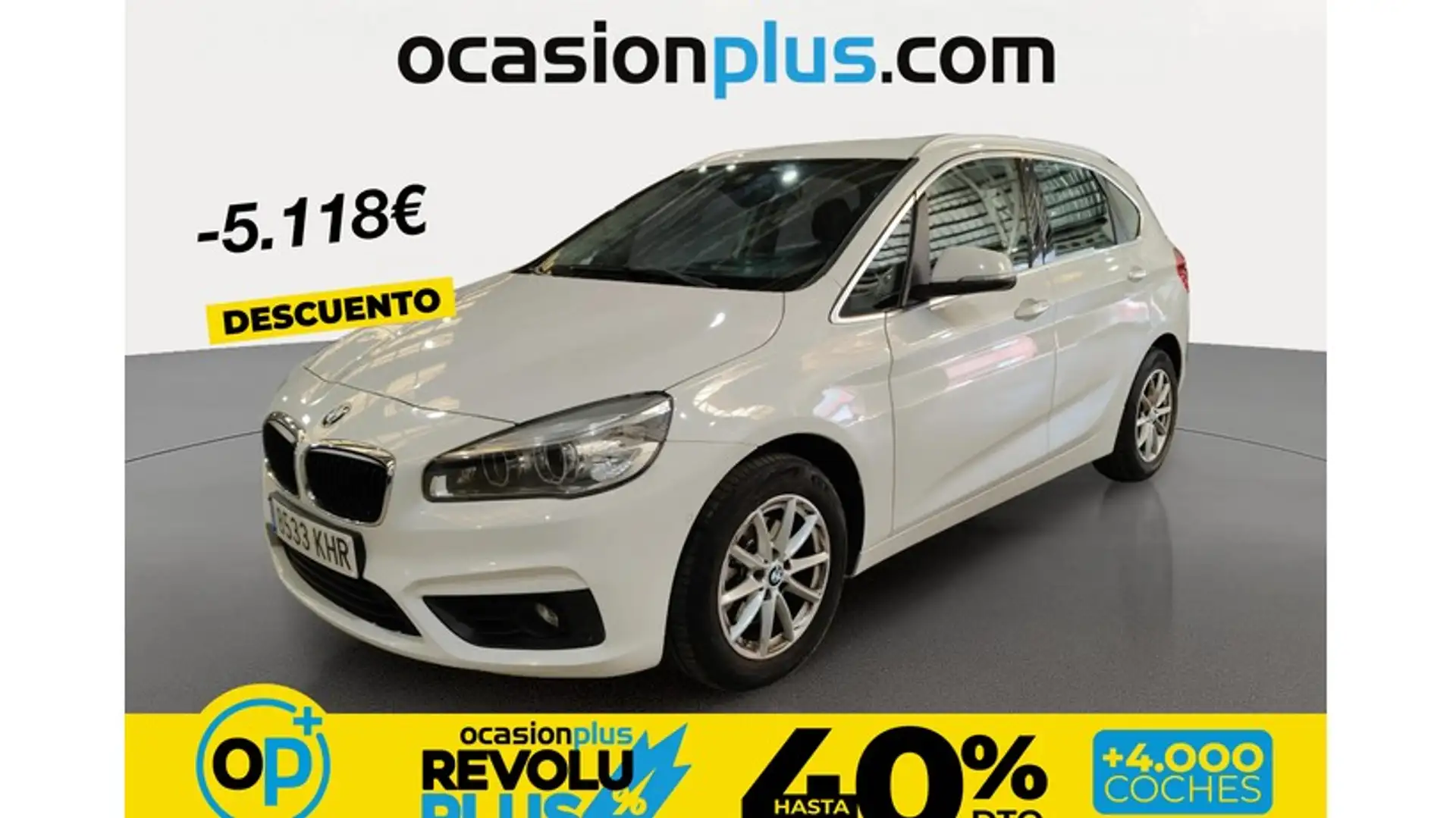 BMW 216 216dA Active Tourer Weiß - 1