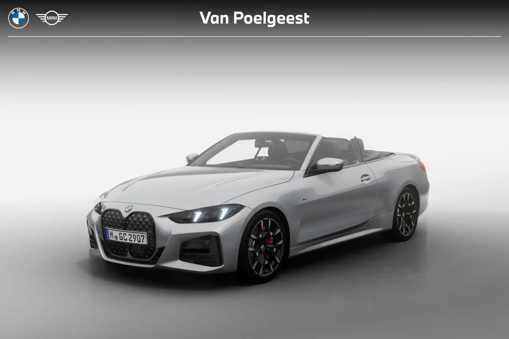 BMW 420 4 Serie Cabrio 420i | M Sport Pro | Innovation Pac Gris - 1
