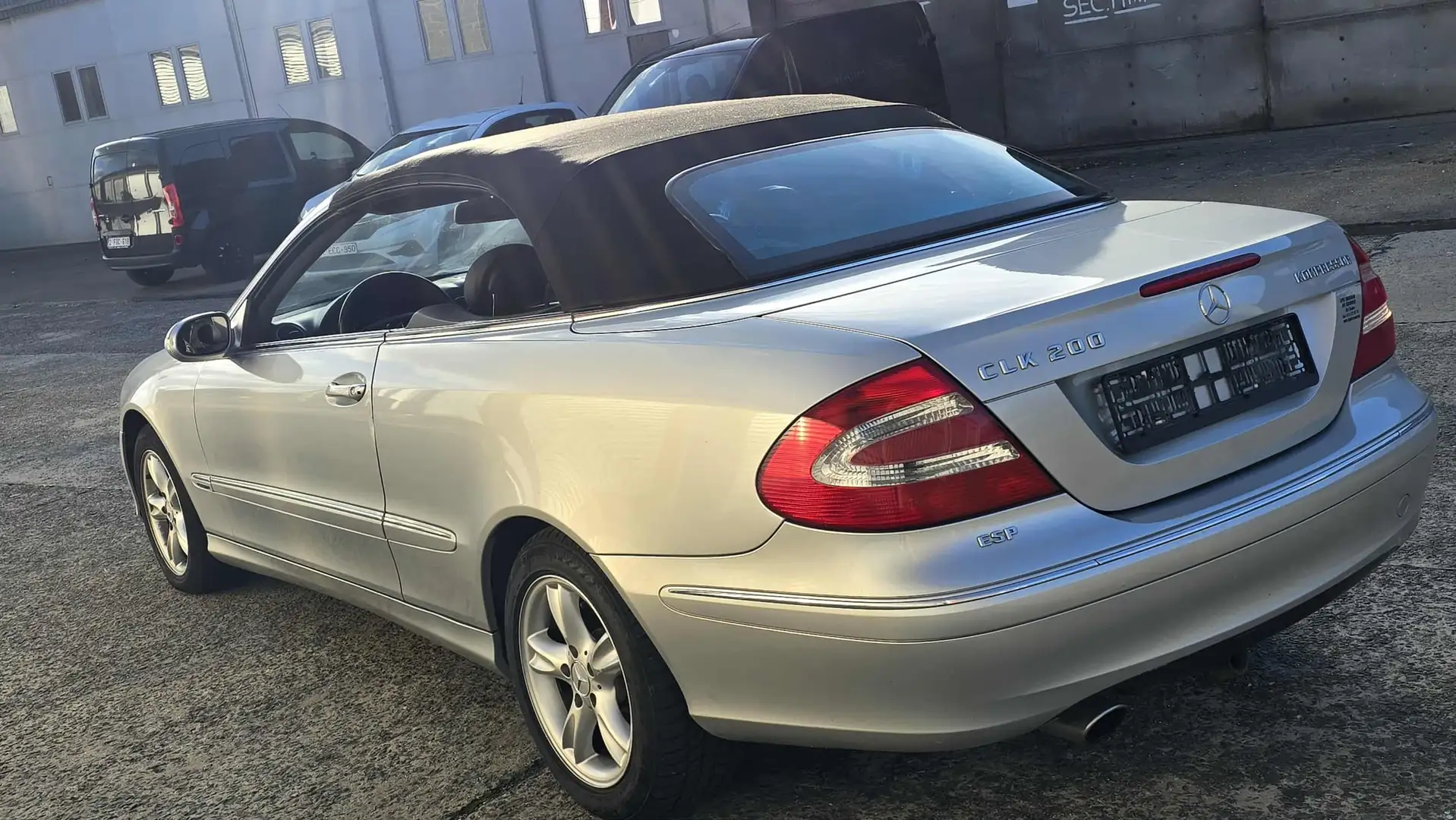 Mercedes-Benz CLK 200 kompressor Zilver - 2