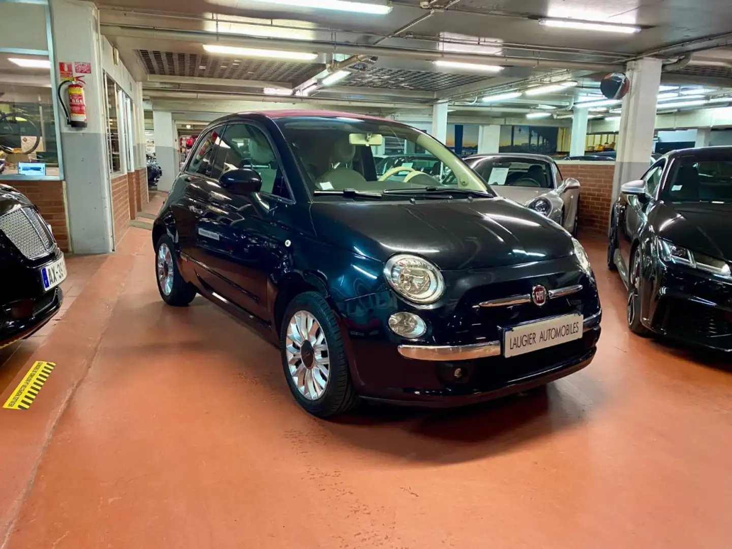 Fiat 500 II 1.2 8v 69 lounge Dualogic Noir - 2