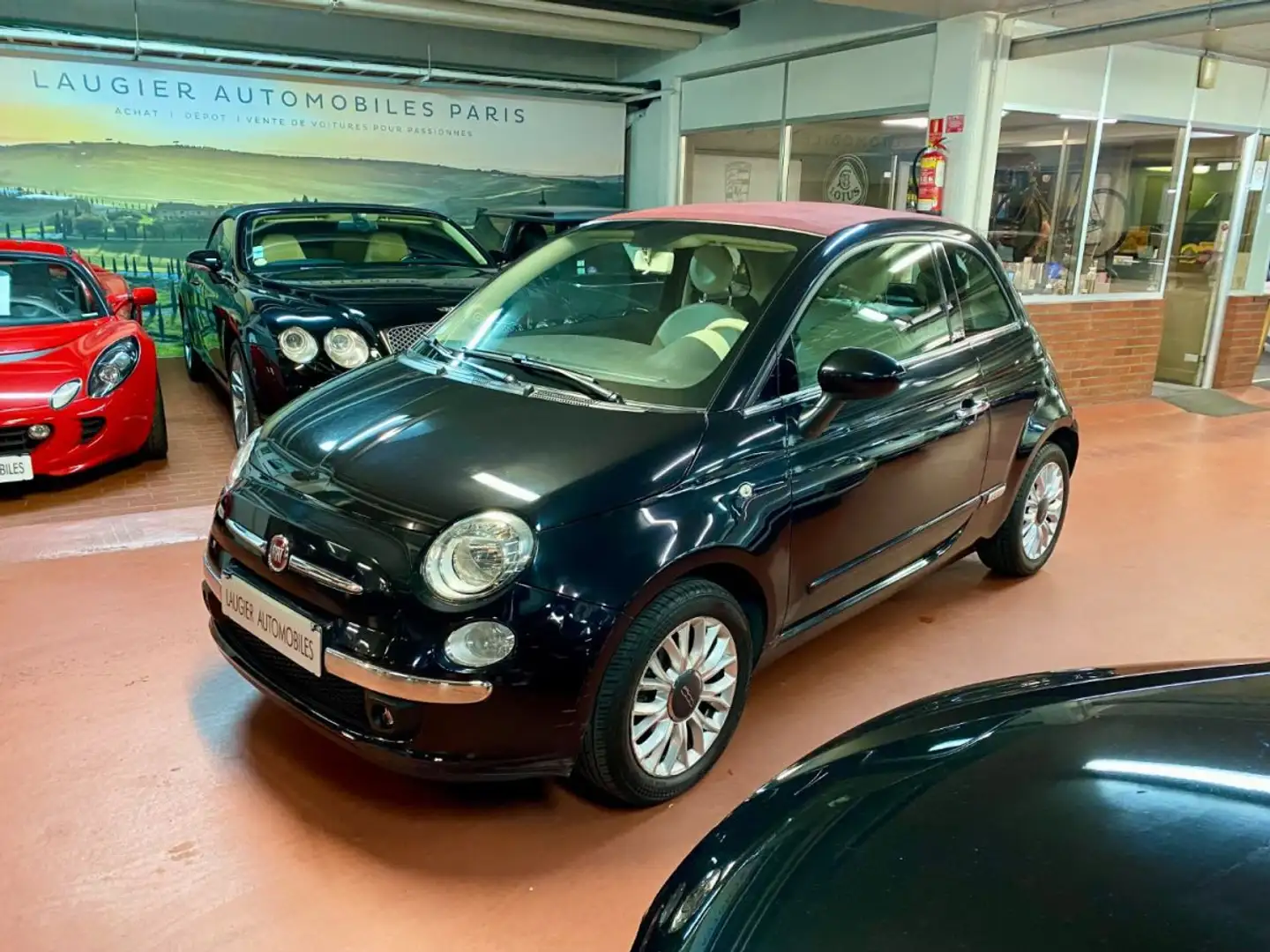 Fiat 500 II 1.2 8v 69 lounge Dualogic Noir - 1