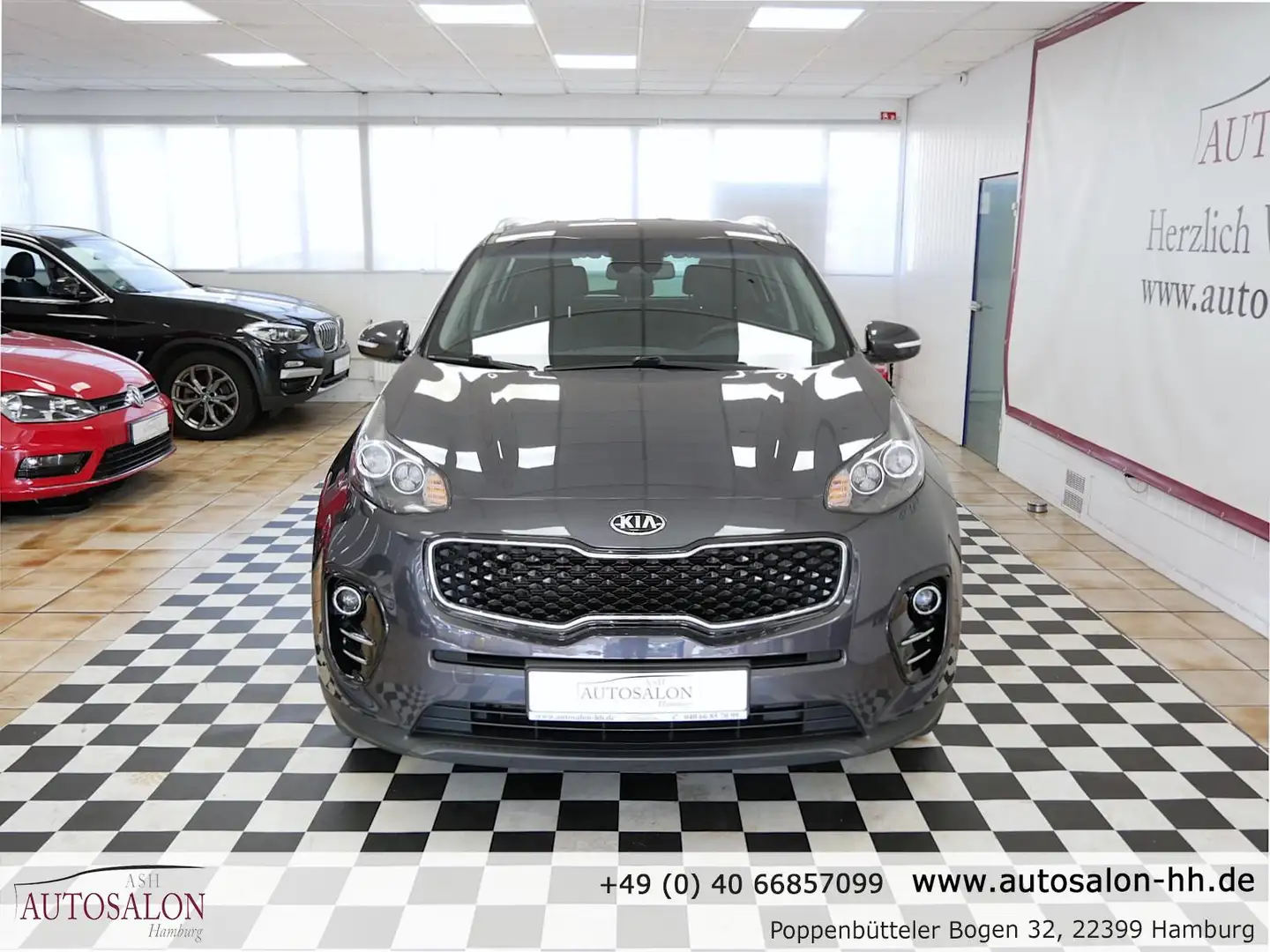 Kia Sportage Dream Team 2WD*1Vorb*Ki. Servicege*Kamera*Navi*PDC Grigio - 2