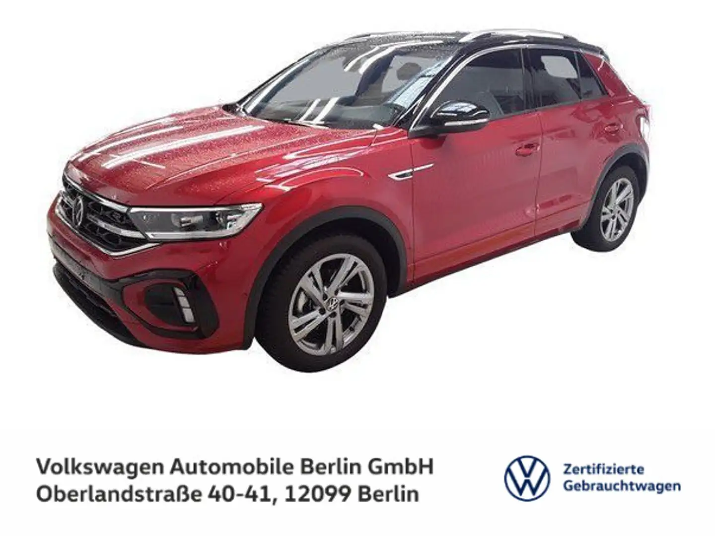 Volkswagen T-Roc 1.5TSI DSG R-Line STHZG NAVI LED+3J-Garant Rot - 1