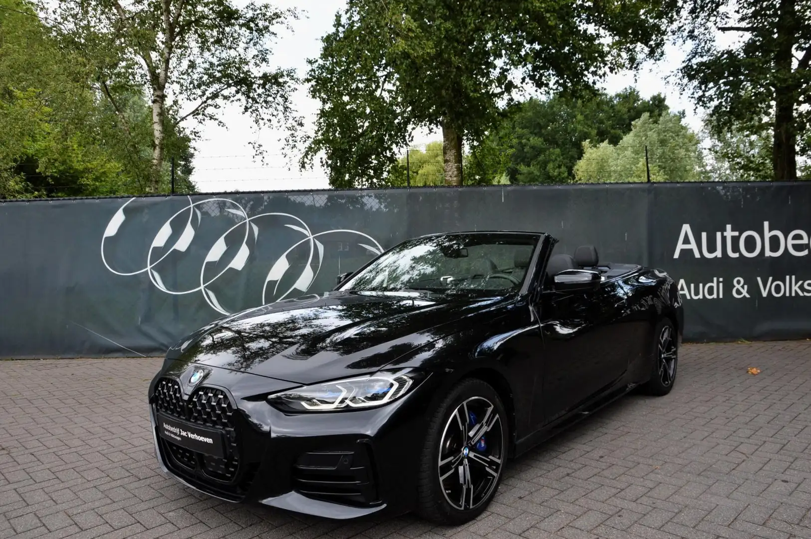 BMW 440 4-serie Cabrio M440i |xDrive|High Executive|HuD|Sh Zwart - 1