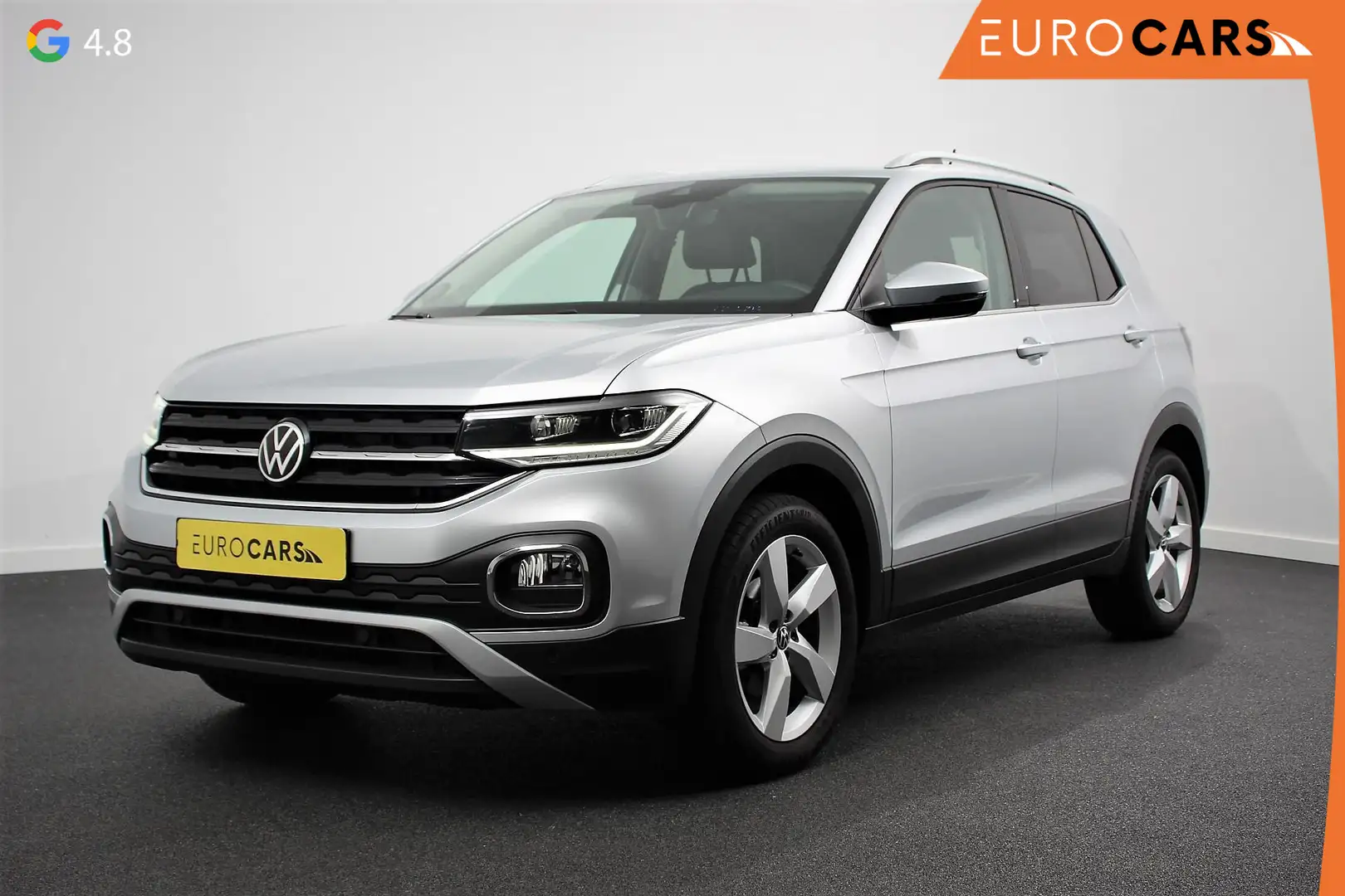 Volkswagen T-Cross 1.0 TSI 110pk DSG Style | Navigatie | Apple Carpla Zilver - 1
