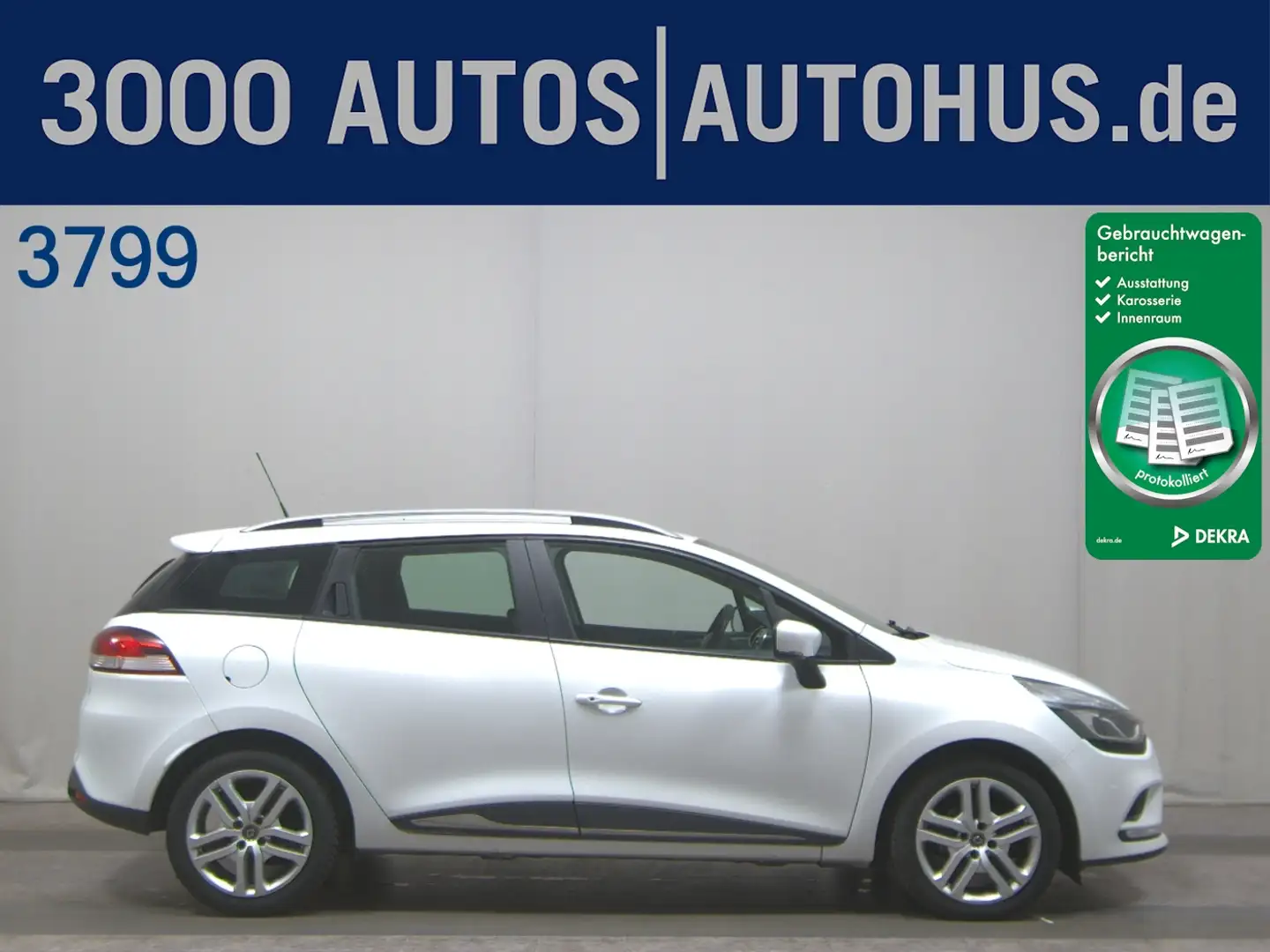 Renault Clio IV 1.2 16V 75 Expression Weiß - 1