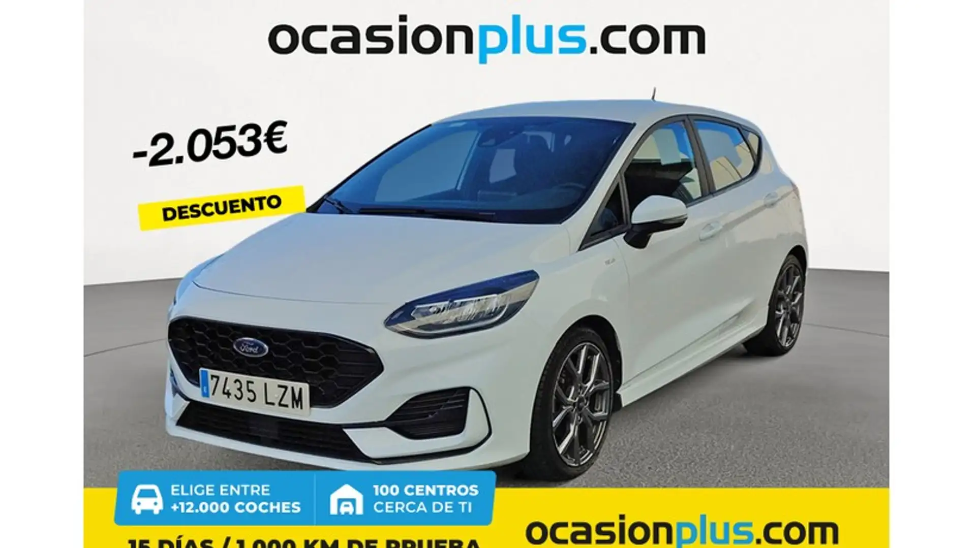 Ford Fiesta 1.0 EcoBoost MHEV ST Line 125 Blanco - 1