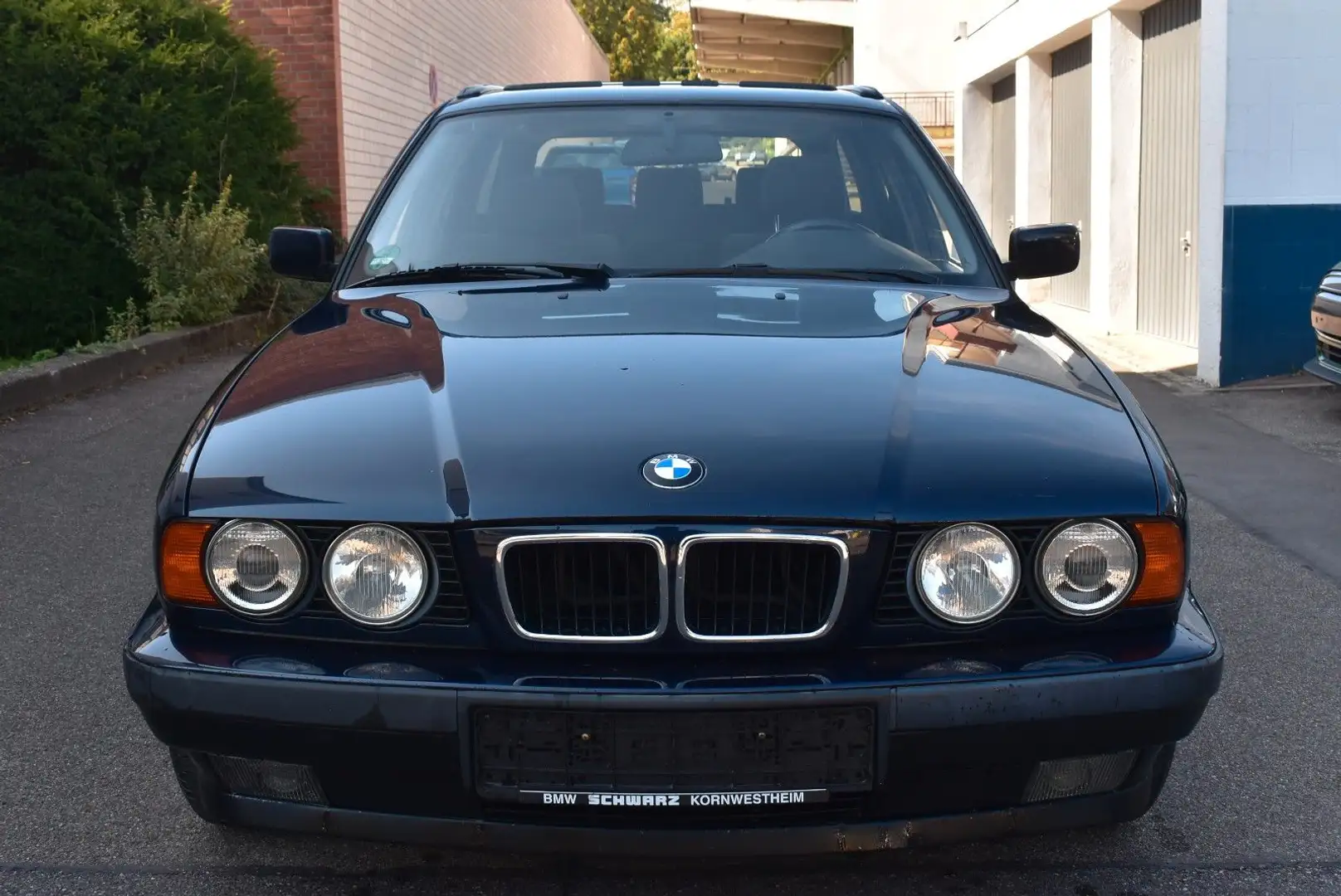BMW 525 E34 Kombi bald H Kennzeichen Bleu - 2