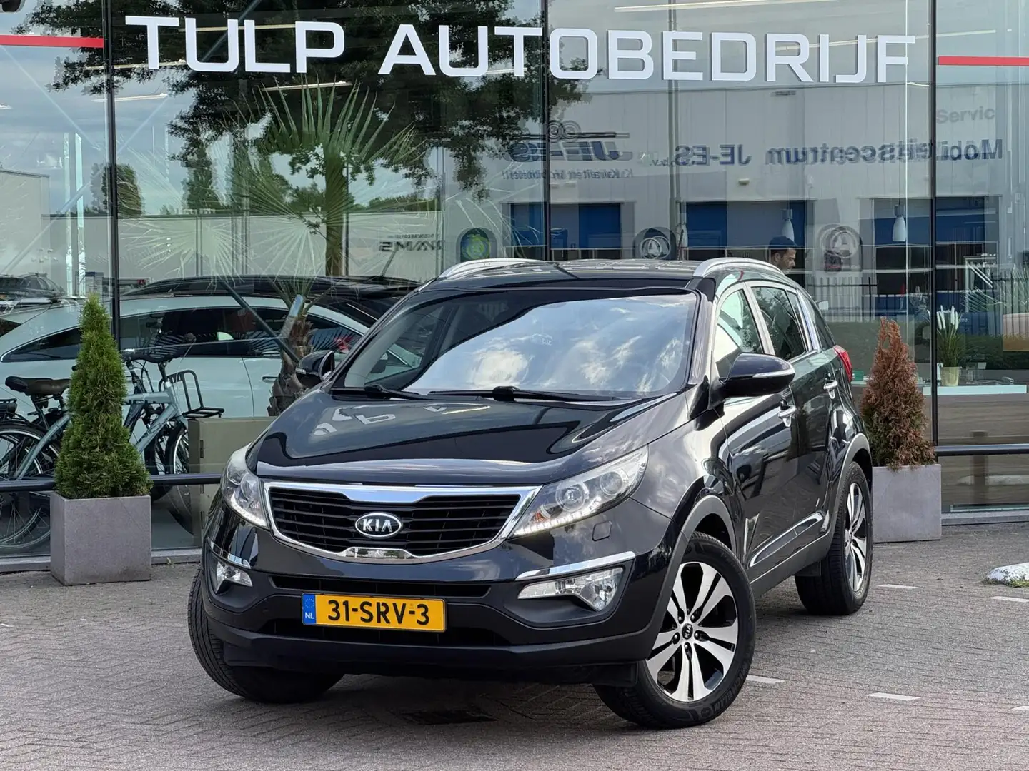 Kia Sportage 2.0 X-clusive Luxe 2011 Leder Navi Nette auto Чёрный - 2