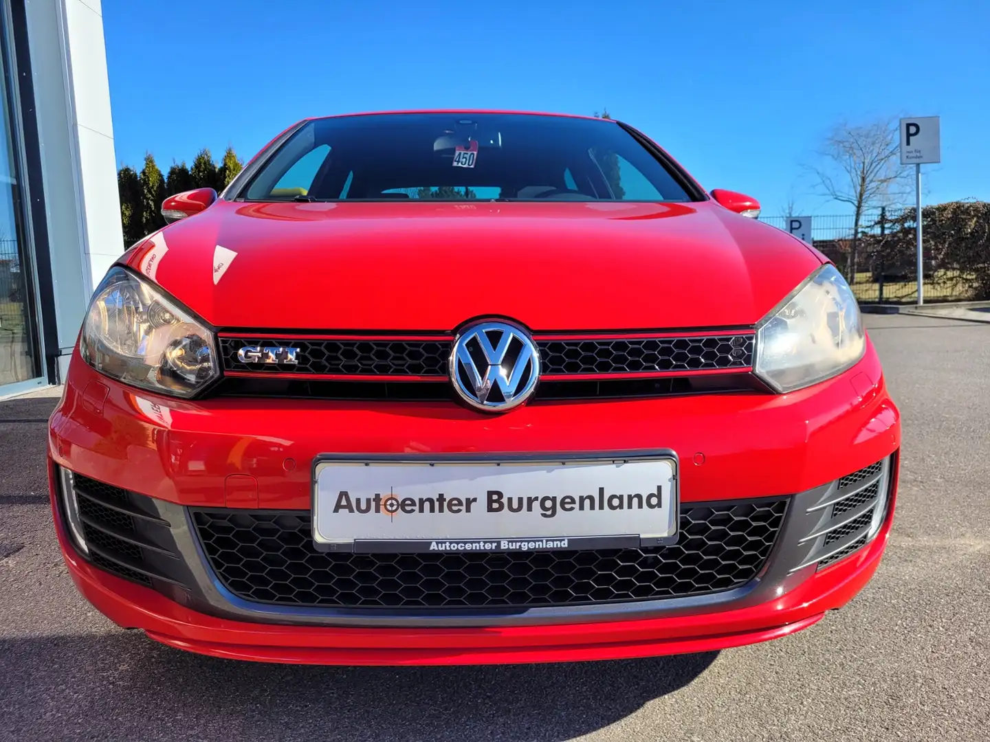 Volkswagen Golf VI  GTI 2.0 TSI KLIMA+NAVI+BT-TELEFON Rouge - 2