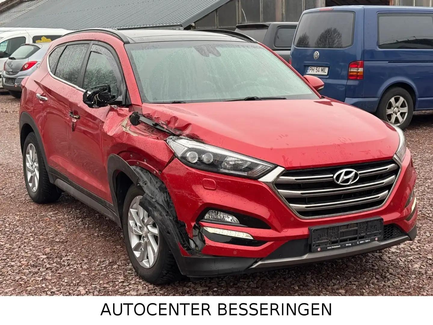 Hyundai TUCSON Premium 4WD * PANORAMA * LED * Rojo - 2
