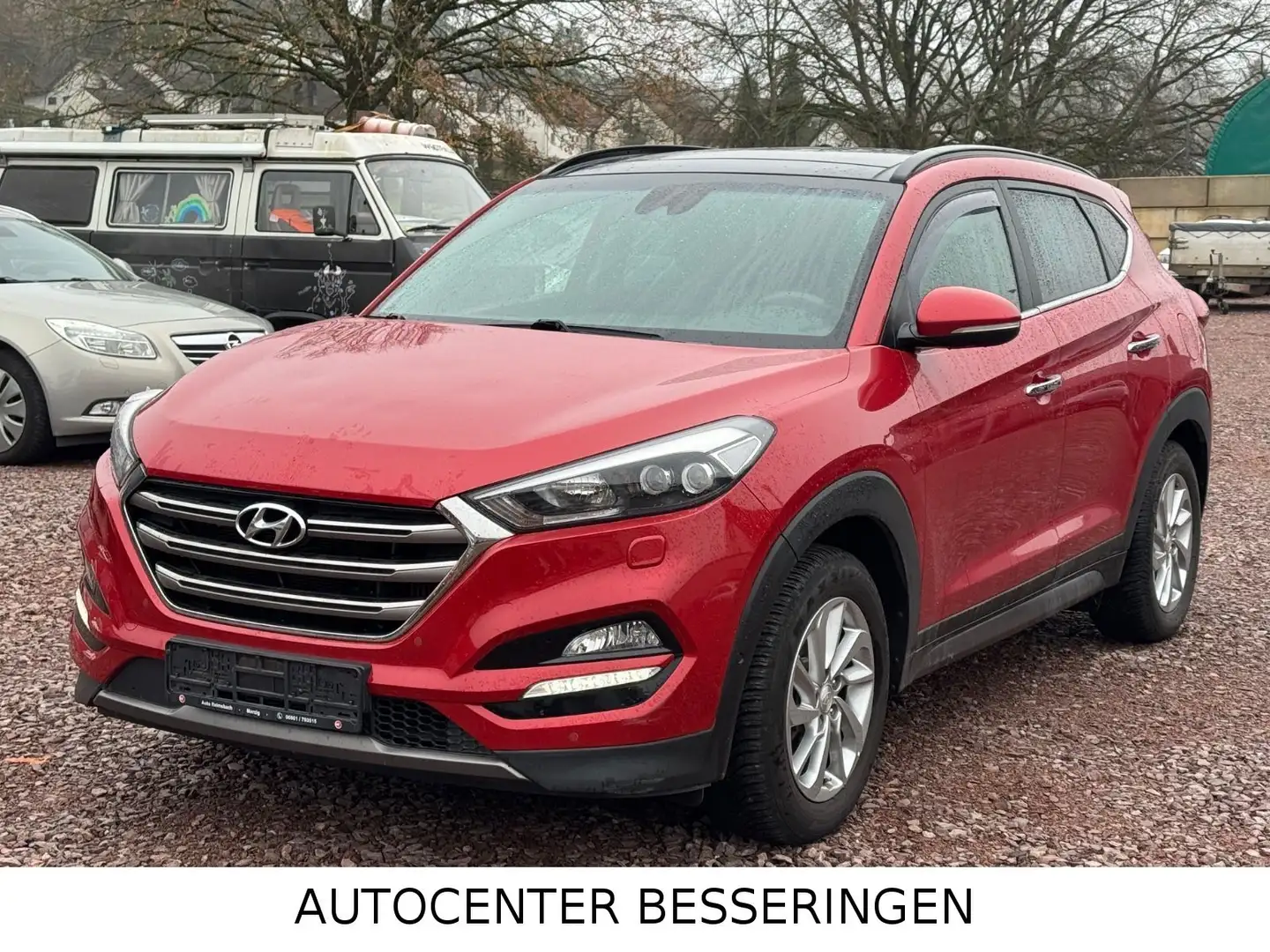 Hyundai TUCSON Premium 4WD * PANORAMA * LED * Rojo - 1