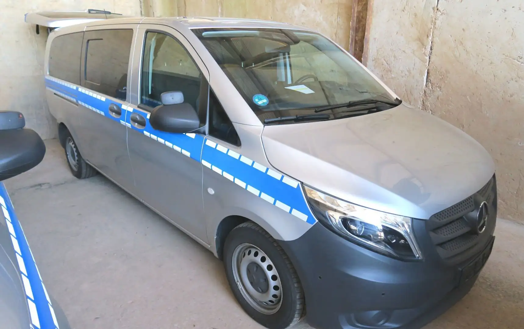 Mercedes-Benz Vito 116 CDI Pro Extralang 1. Hd. Standh, Sitzh. PDC Silber - 1