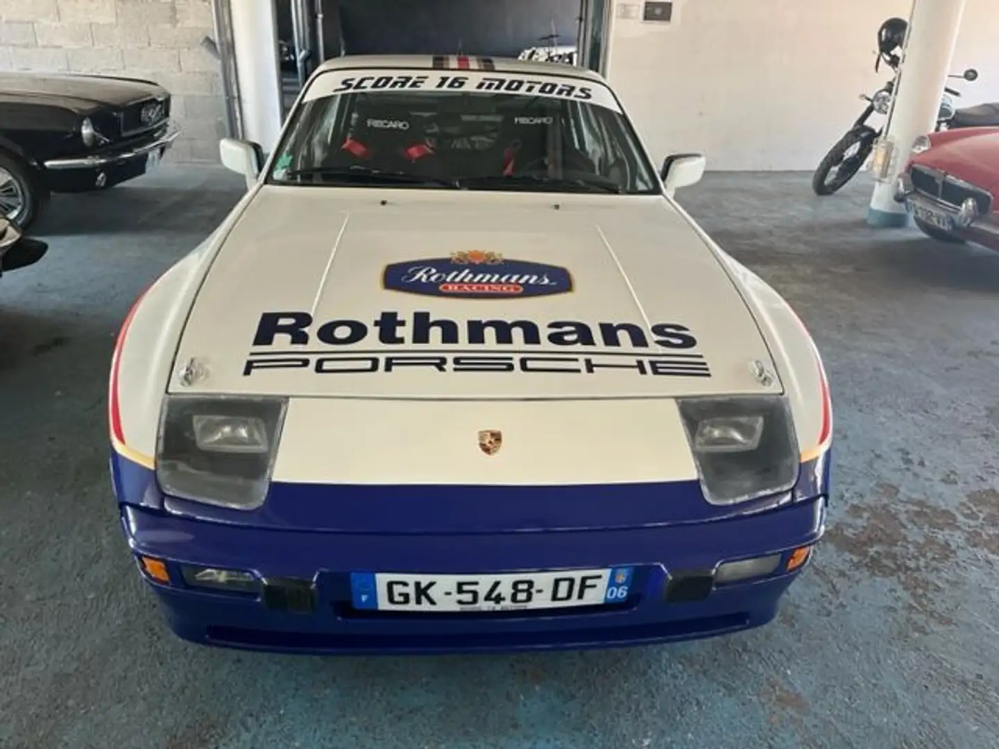 Porsche 944 S Bleu - 2