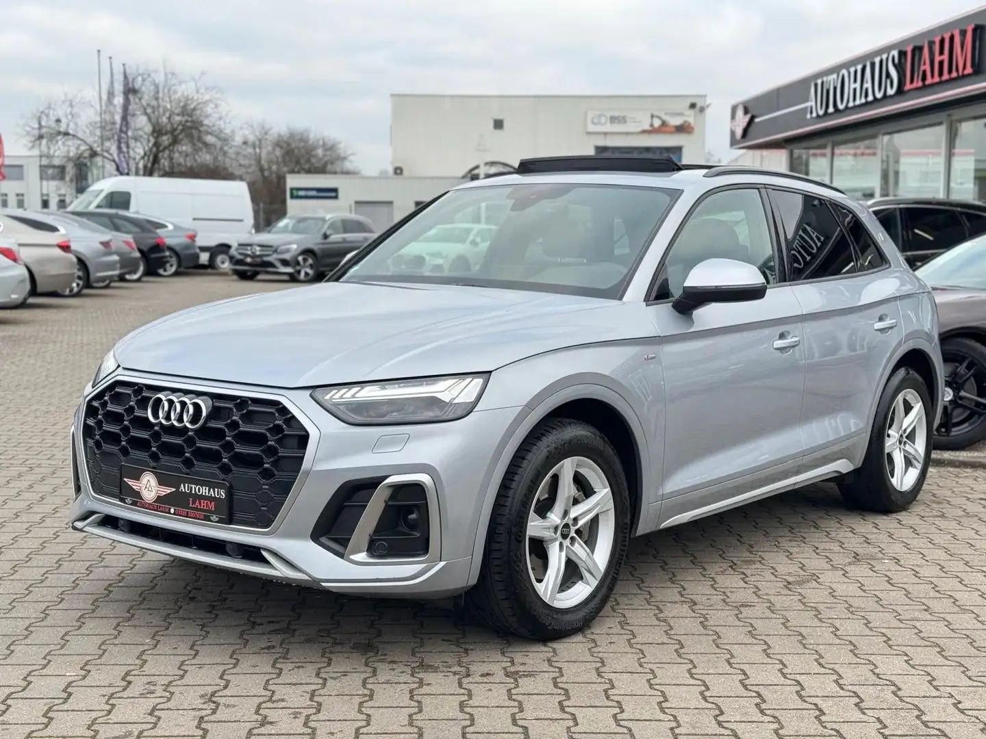 Audi Q5 35TDI S-TRONIC"S-LINE-PLUS"PANO*AHK*AMBIENTE* Silber - 2